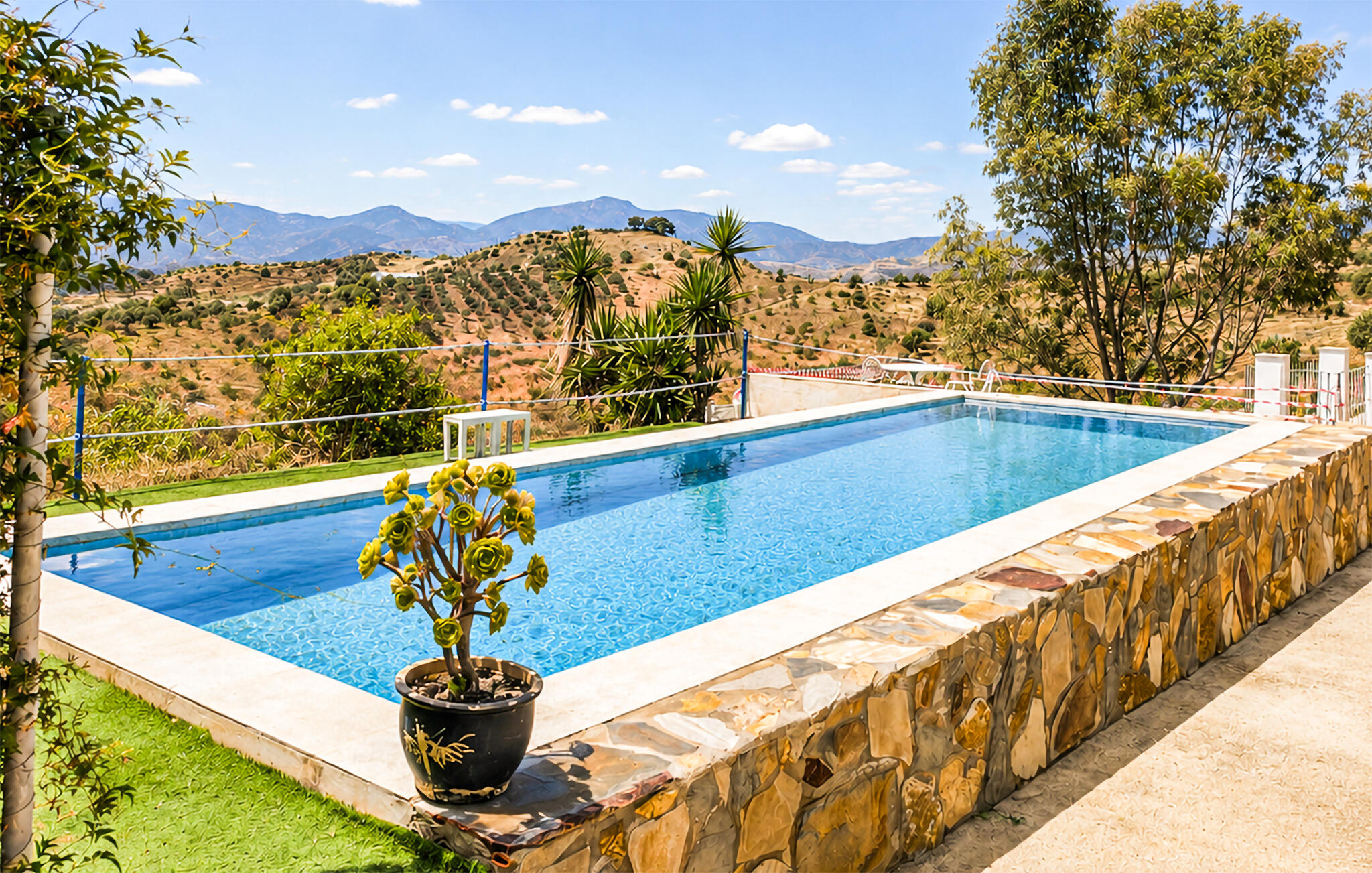 Ferienhaus in Pizarra (Spanien) und 2 Hunde erlaubt