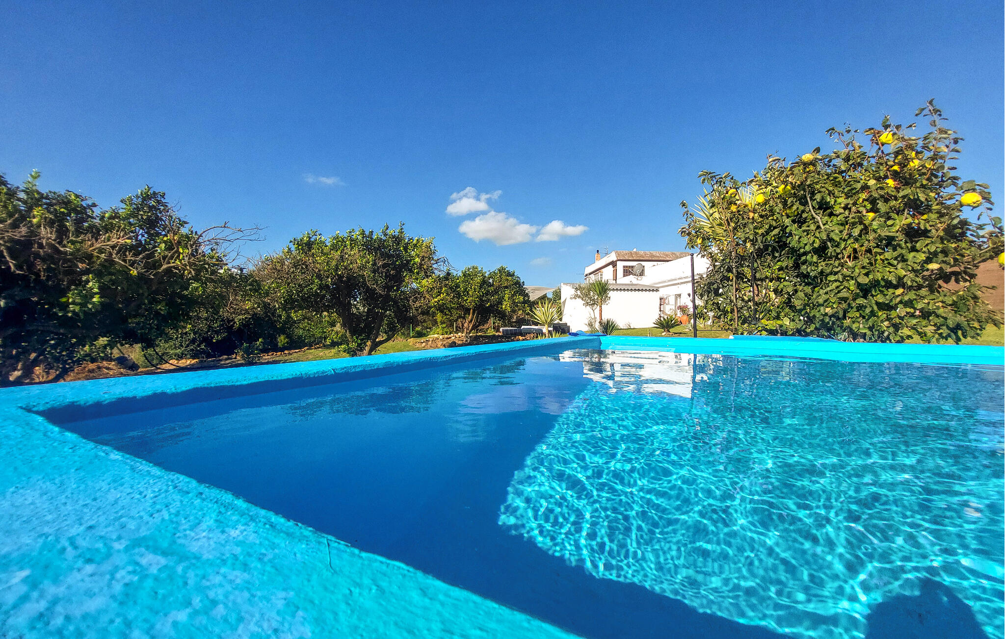 Ferienhaus mit umzäuntem Garten in Vejer de la frontera (Spanien) und 3 Hunde erlaubt