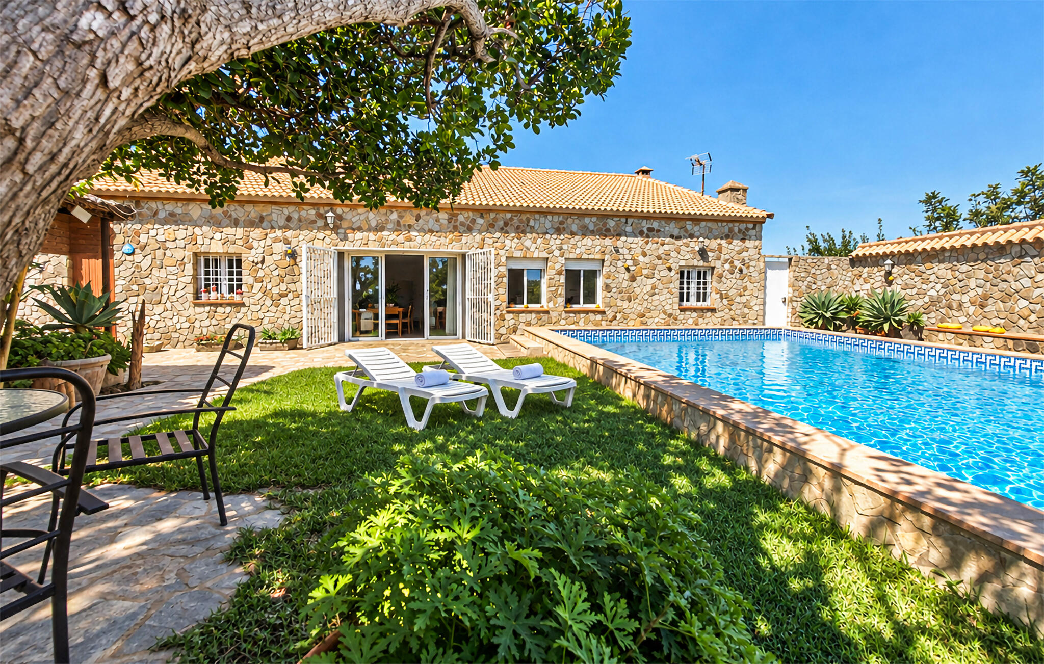 Ferienhaus mit umzäuntem Garten in Medina Sidonia (Spanien) und 3 Hunde erlaubt