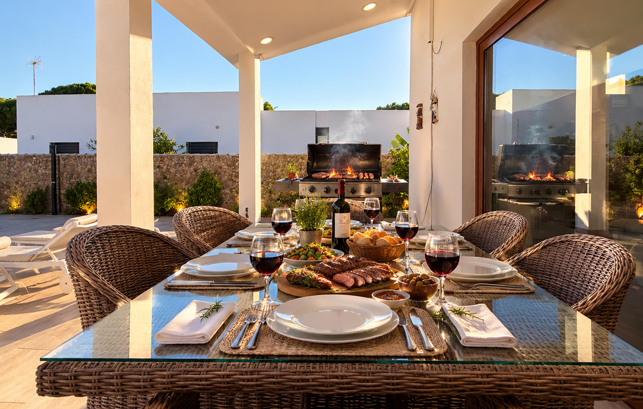 Vakantiehuis met omheinde tuin in Chiclana de la Frontera (Spanje) 1 hond is welkom