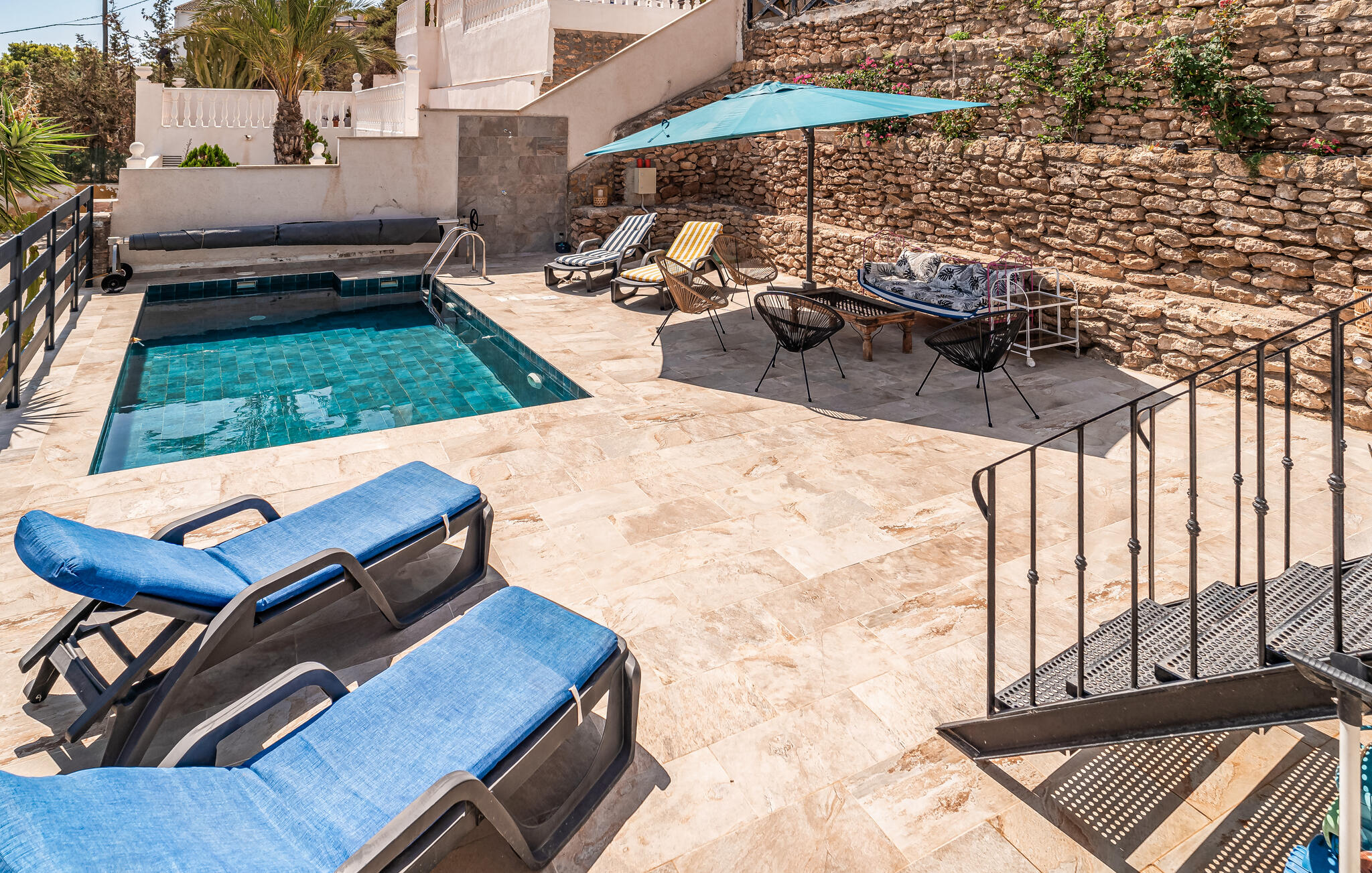 Vakantiehuis met privé zwembad in Pulpi (Spanje) voor 4 personen