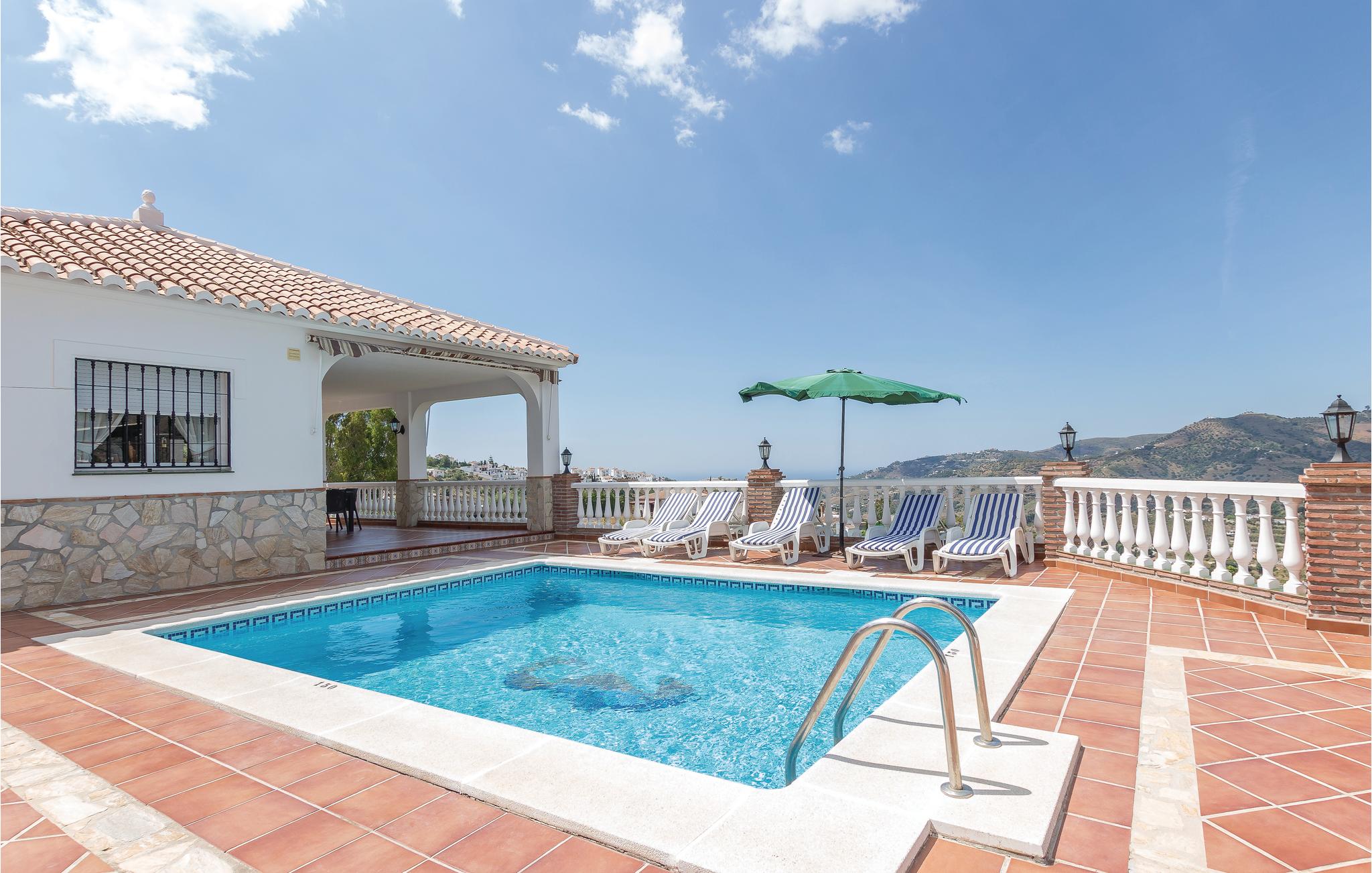 Vakantiehuis met privé zwembad in Frigiliana (Spanje) voor 6 personen
