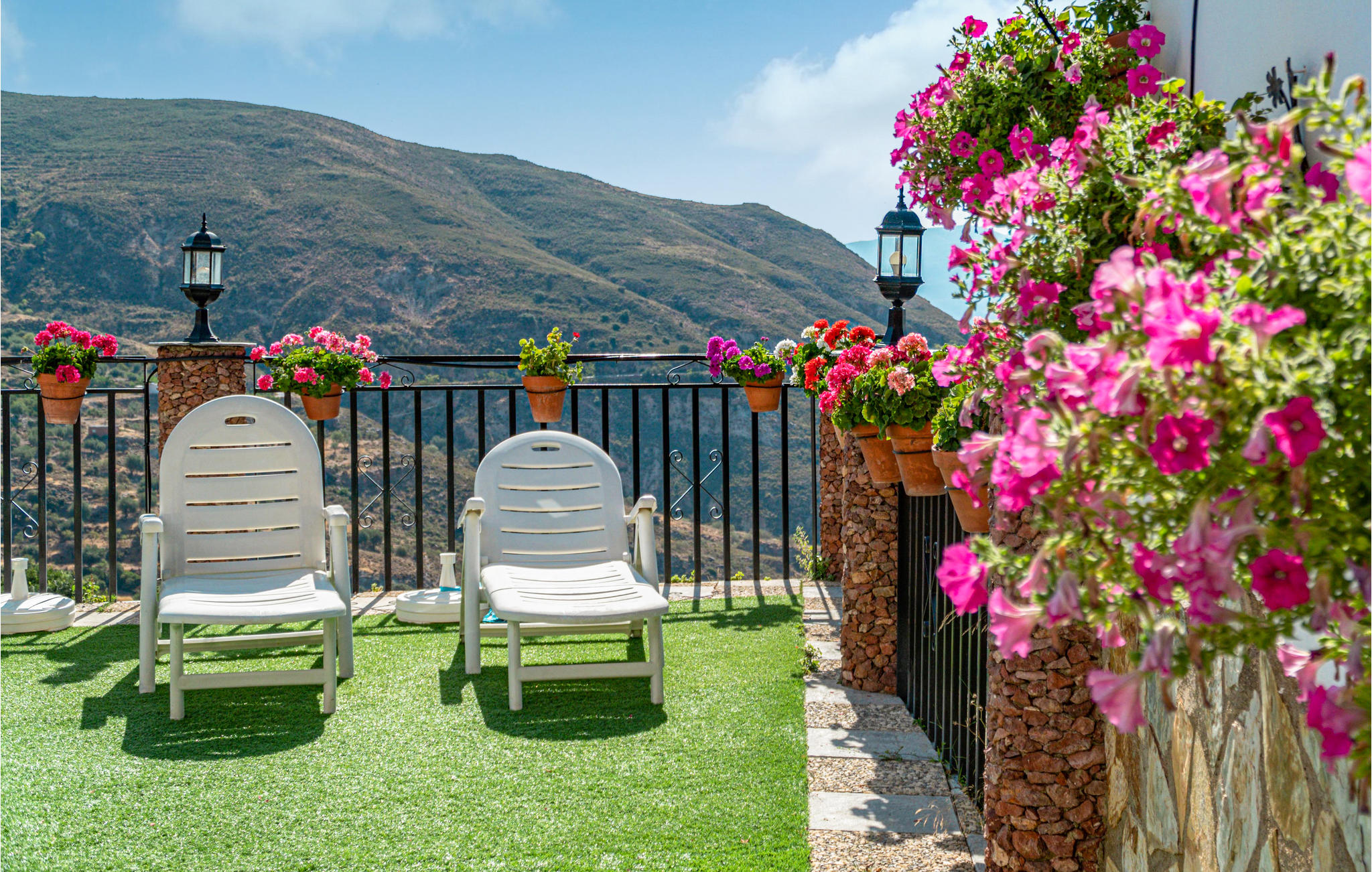 Vakantiehuis met zwembad in Alpujarra-  Granada (Spanje) voor 4 personen