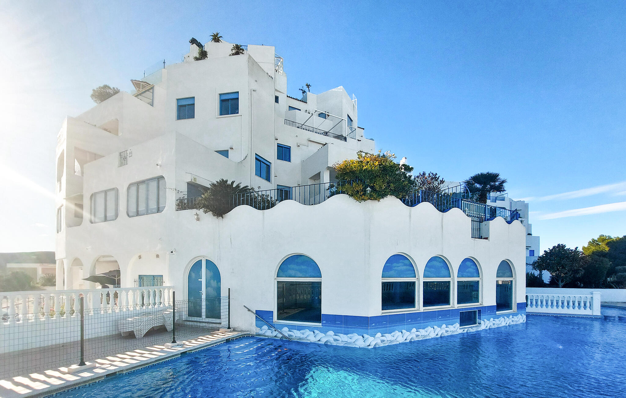 Vakantiehuis met privé zwembad in Peníscola (Spanje) voor 4 personen