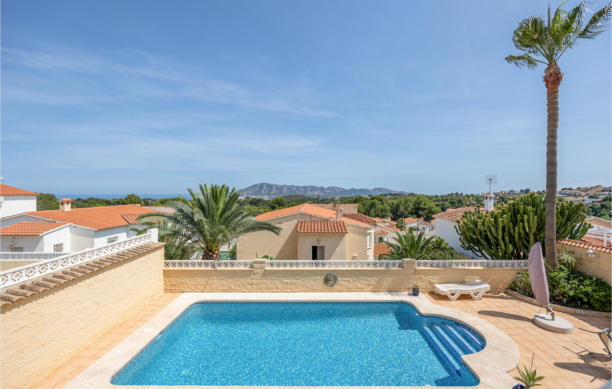 Vakantiehuis met zwembad in Alfas del Pi (Spanje) voor 4 personen