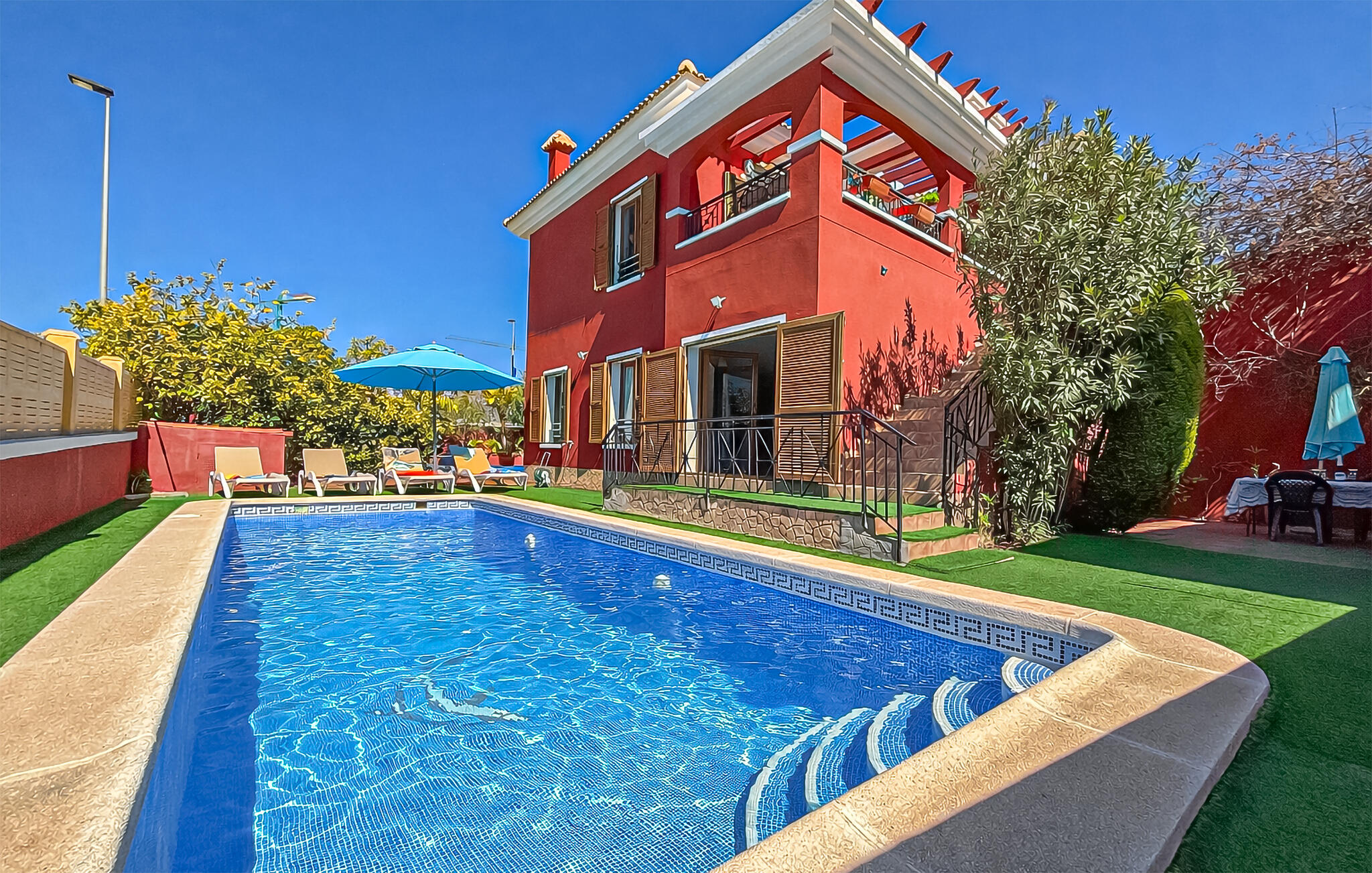 Vakantiehuis met privé zwembad in Finestrat (Spanje) voor 9 personen