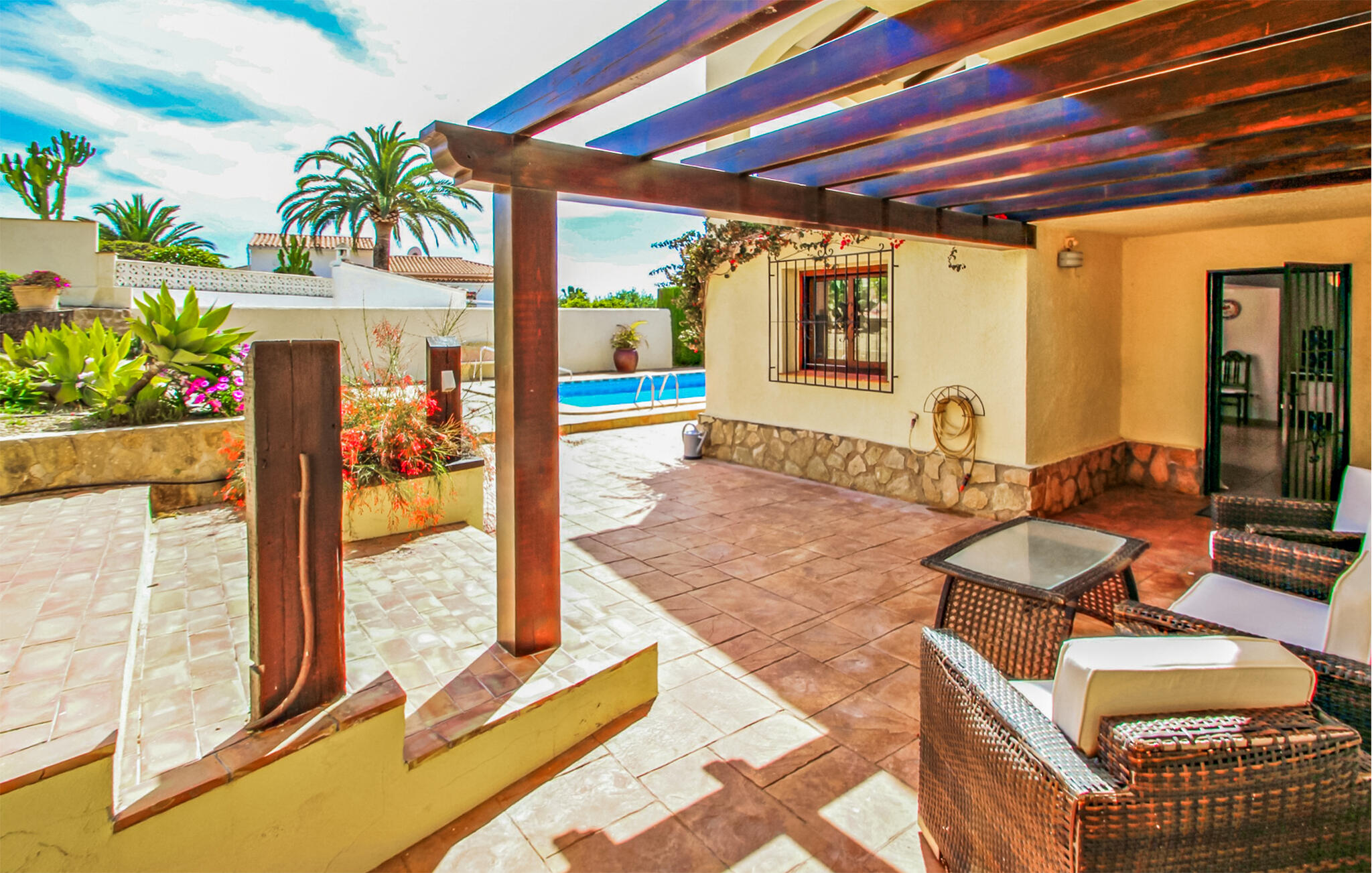 Vakantiehuis met privé zwembad in Benissa (Spanje) voor 4 personen