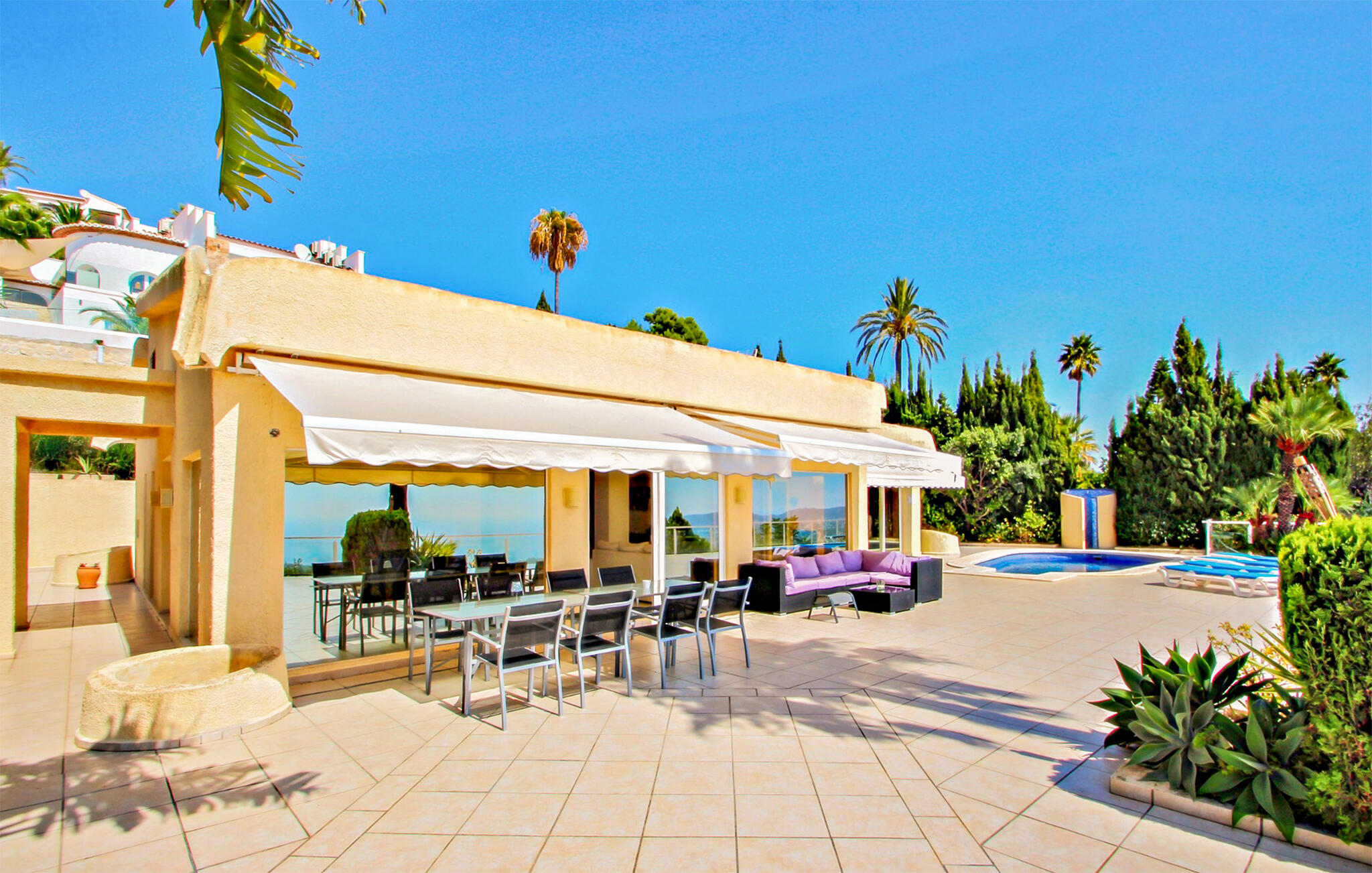 Vakantiehuis met privé zwembad in Teulada (Spanje) voor 6 personen