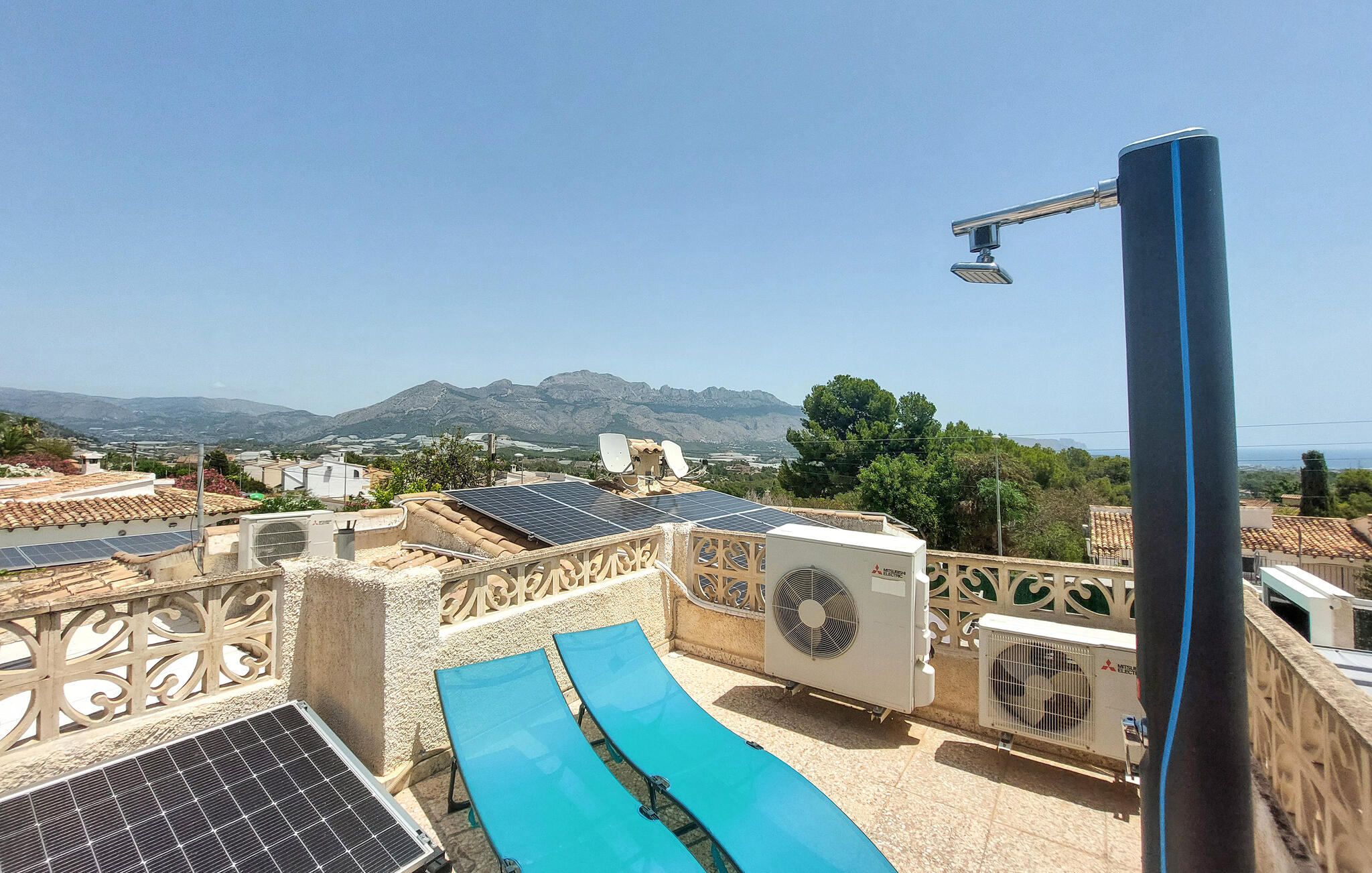 Vakantiehuis met privé zwembad in La Nucia- El Tossal (Spanje) voor 4 personen