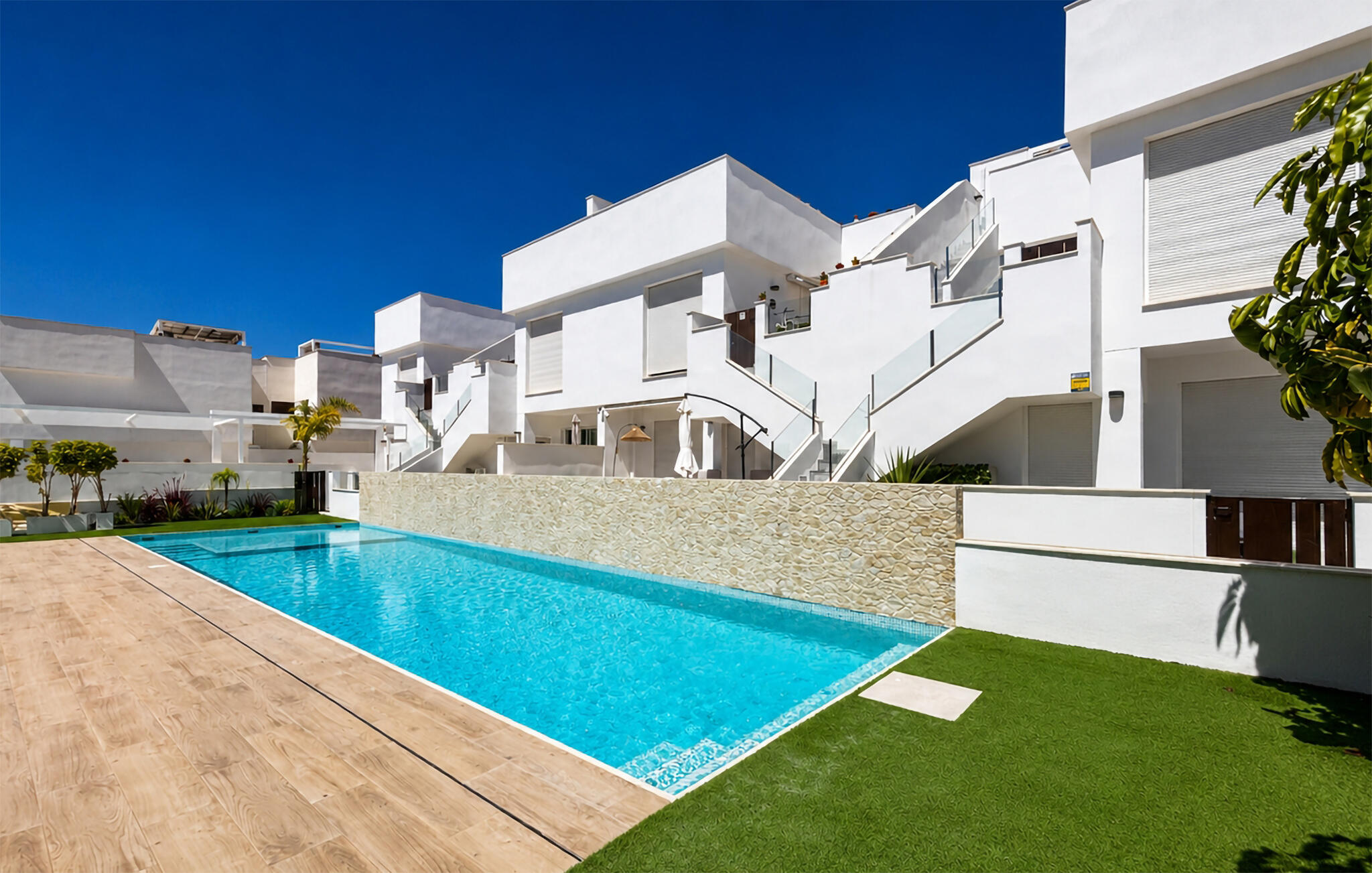 Vakantiehuis met privé zwembad in Pilar de la horadada (Spanje) voor 4 personen