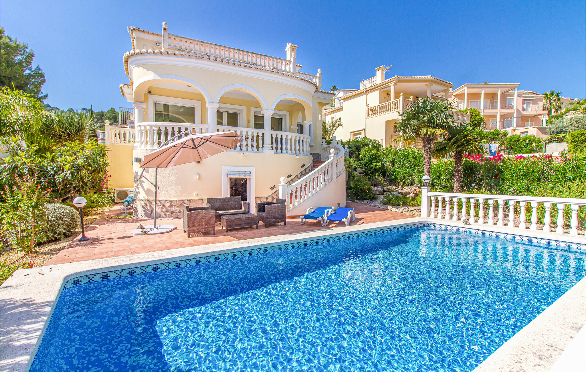 Vakantiehuis met privé zwembad in Orba (Spanje) voor 2 personen