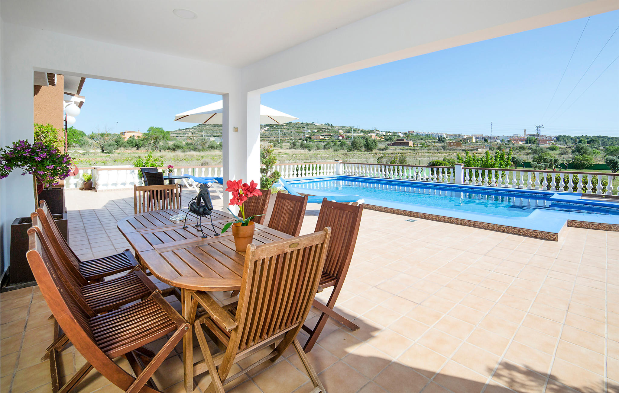 Vakantiehuis met privé zwembad in Teulada-Moraira (Spanje) voor 12 personen