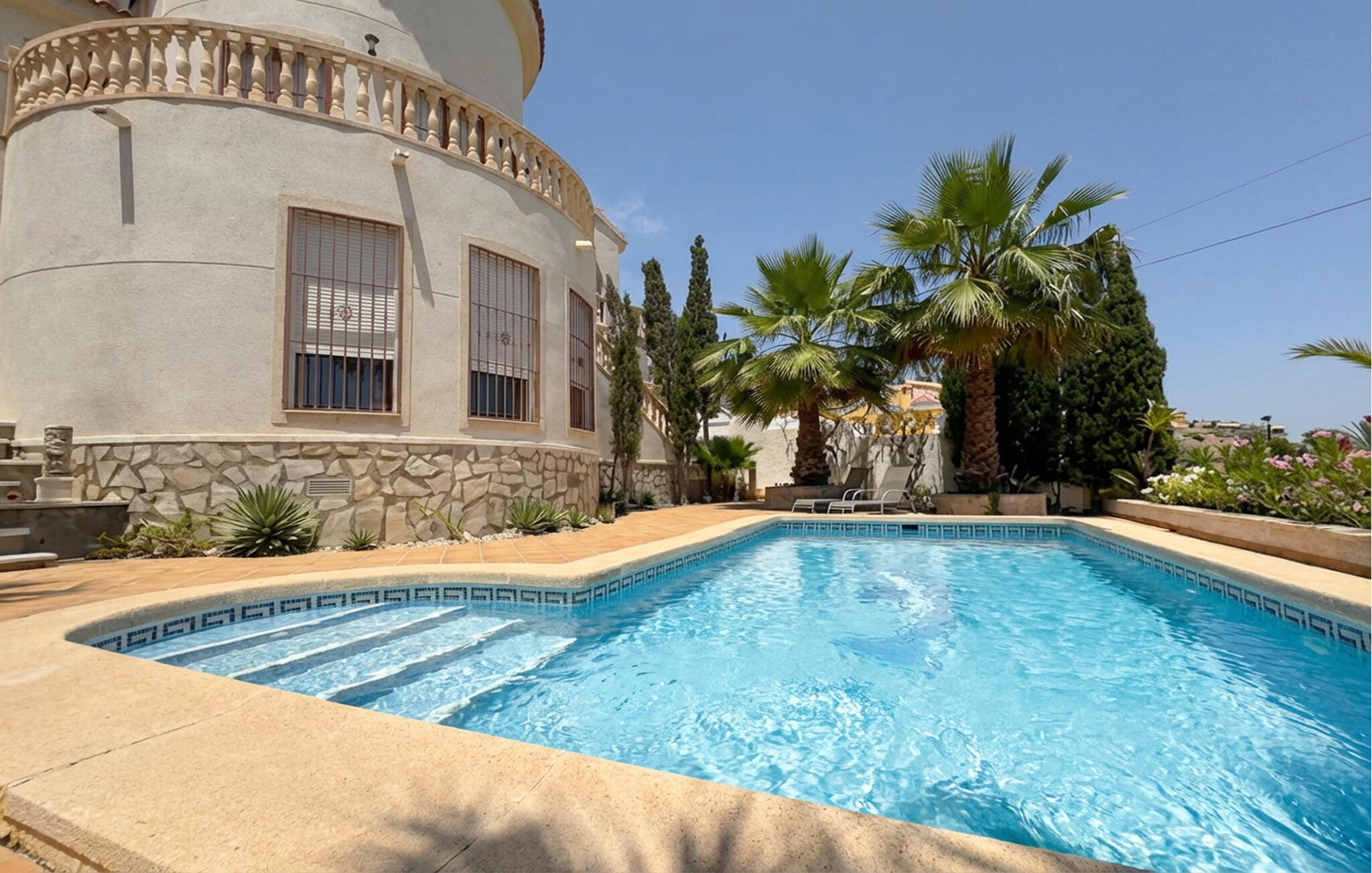Vakantiehuis met privé zwembad in Rojales (Spanje) voor 8 personen
