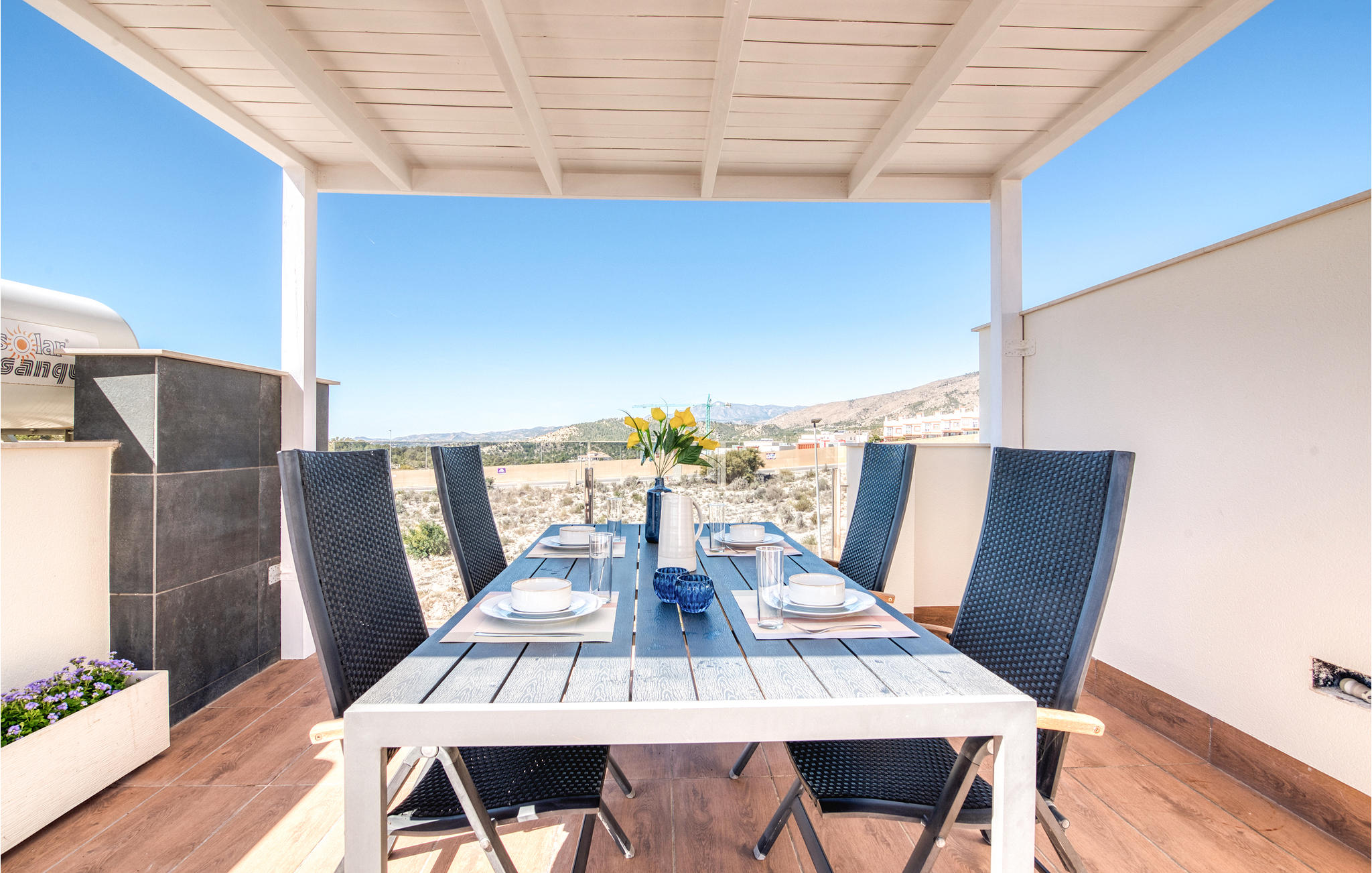 Vakantiehuis met zwembad in Finestrat (Spanje) voor 4 personen