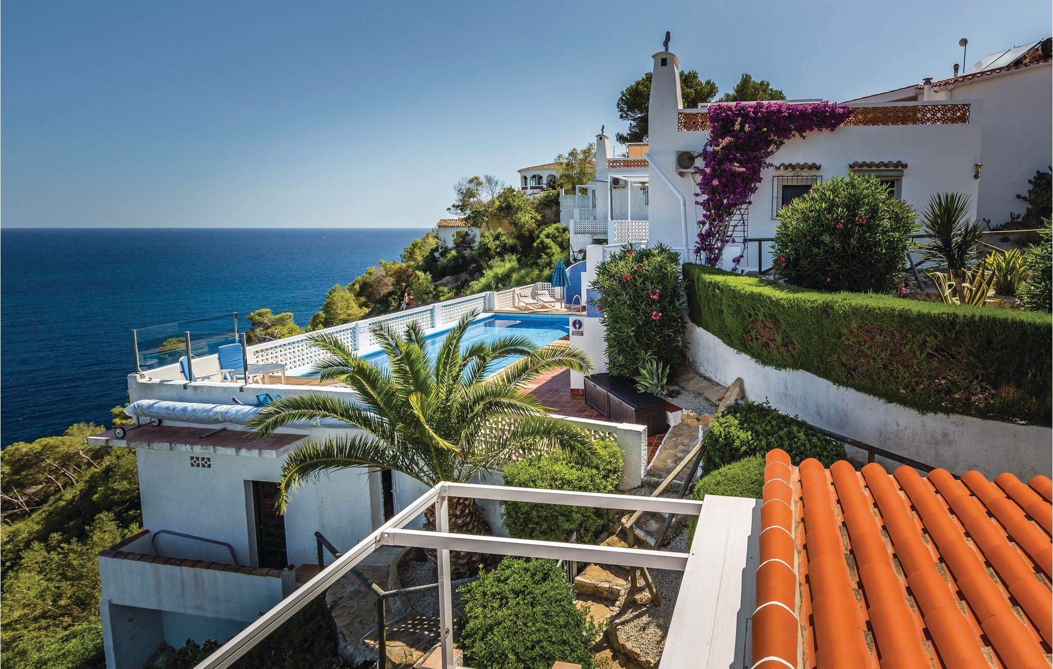 Vakantiehuis met zwembad in Jávea (Spanje) voor 4 personen