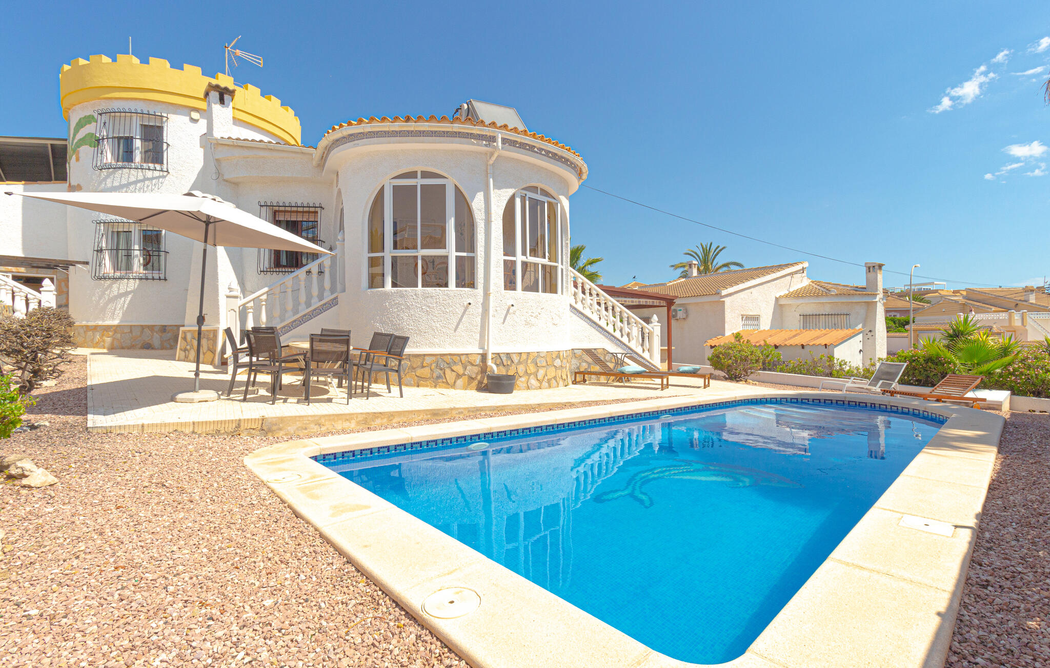 Vakantiehuis met privé zwembad in Ciudad Quesada-Rojales (Spanje) voor 7 personen
