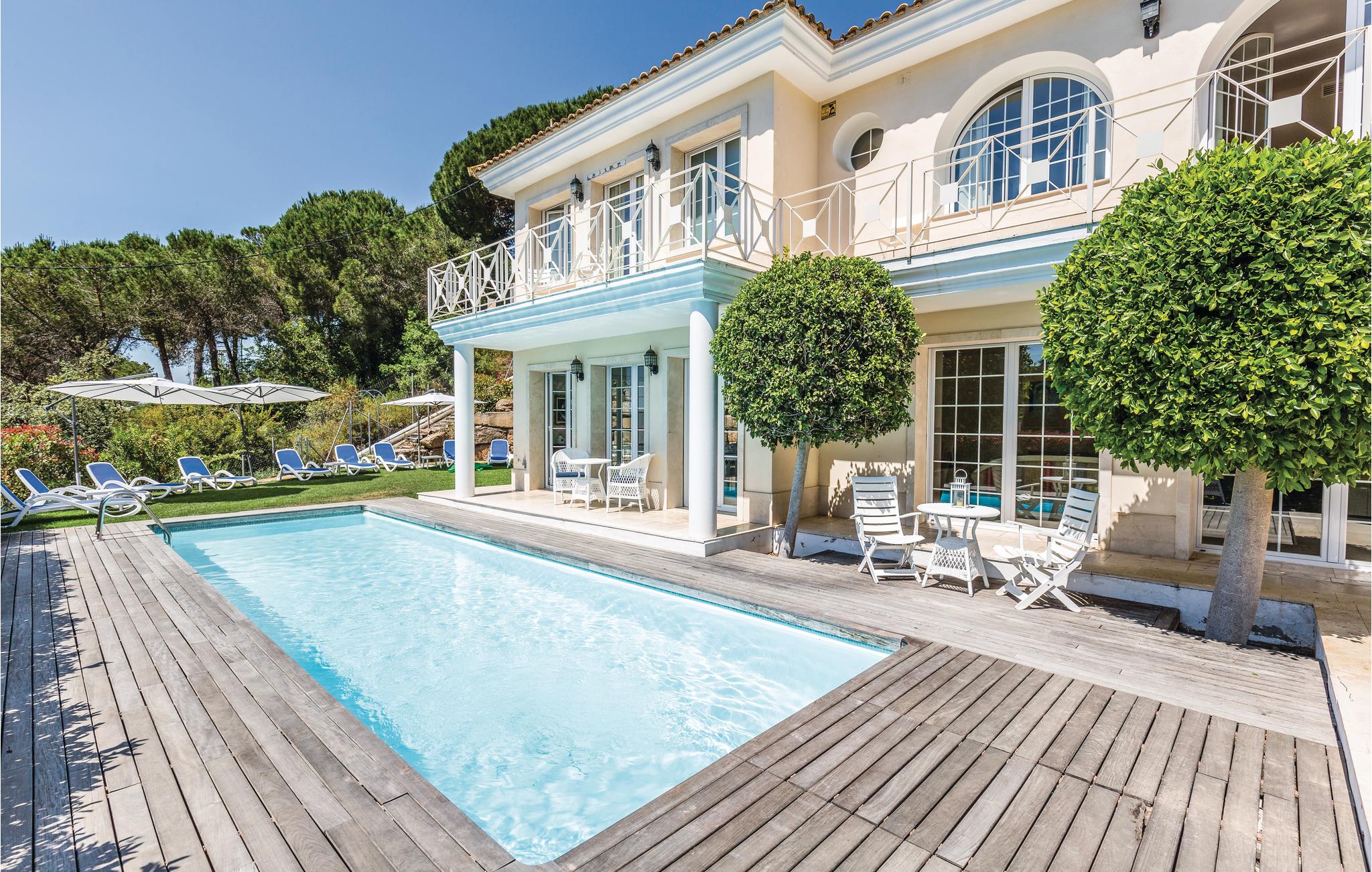 Vakantiehuis met privé zwembad in Cabrils (Spanje) voor 10 personen