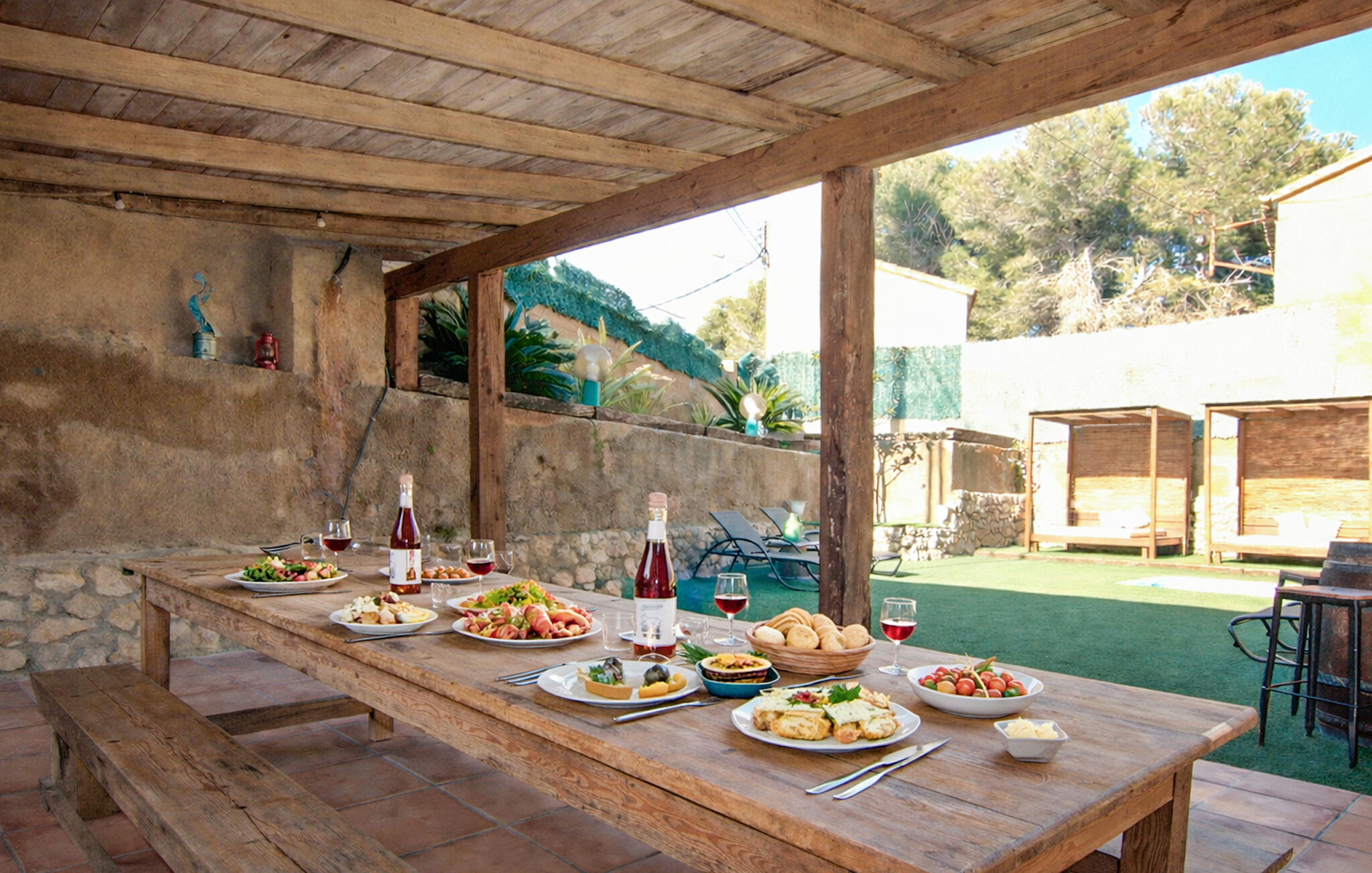 Ferienhaus in OLERDOLA (Spanien) und 2 Hunde erlaubt