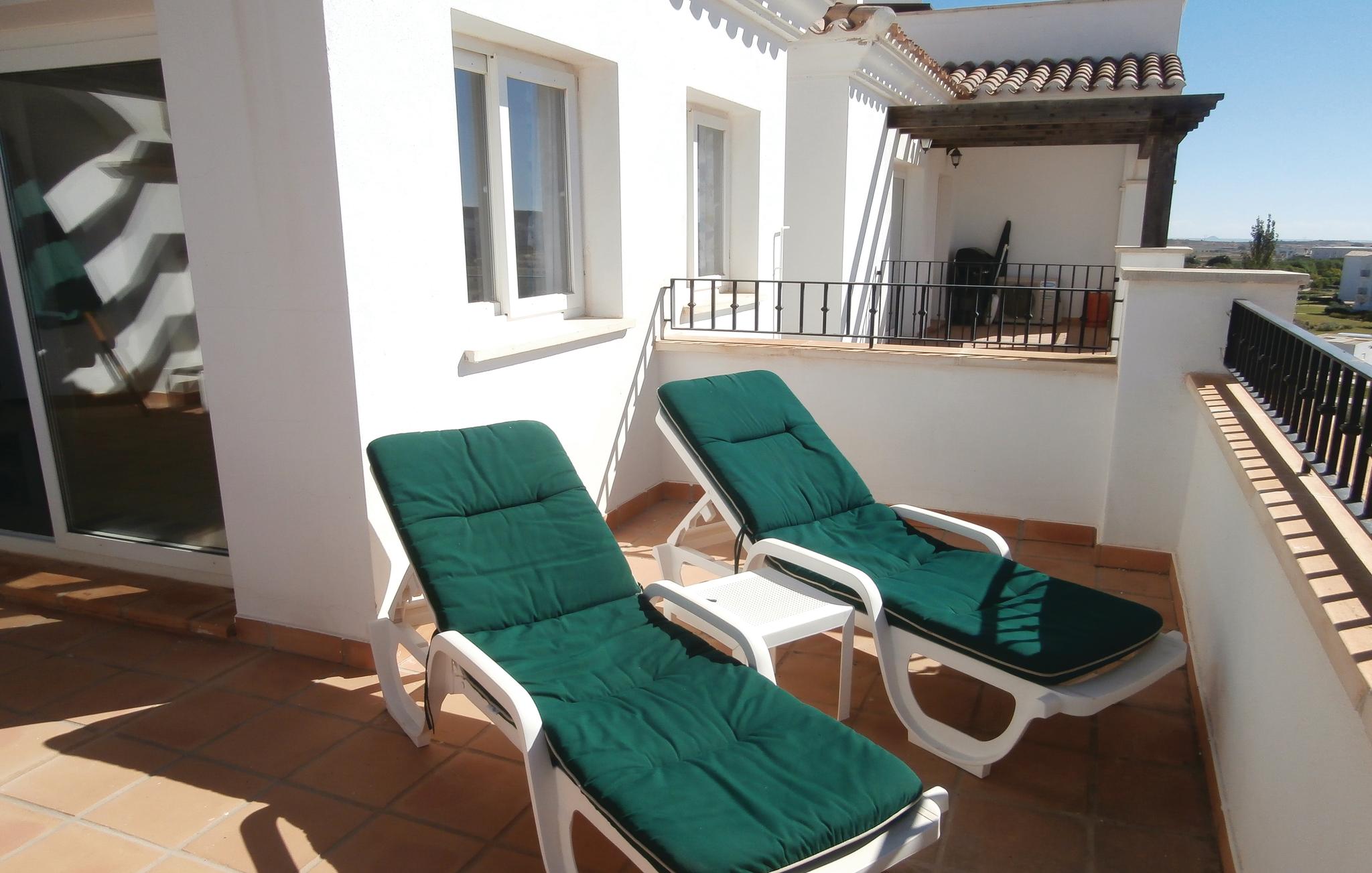 Vakantiehuis met zwembad in Hacienda Riquelme Golf Resort (Spanje) voor 4 personen
