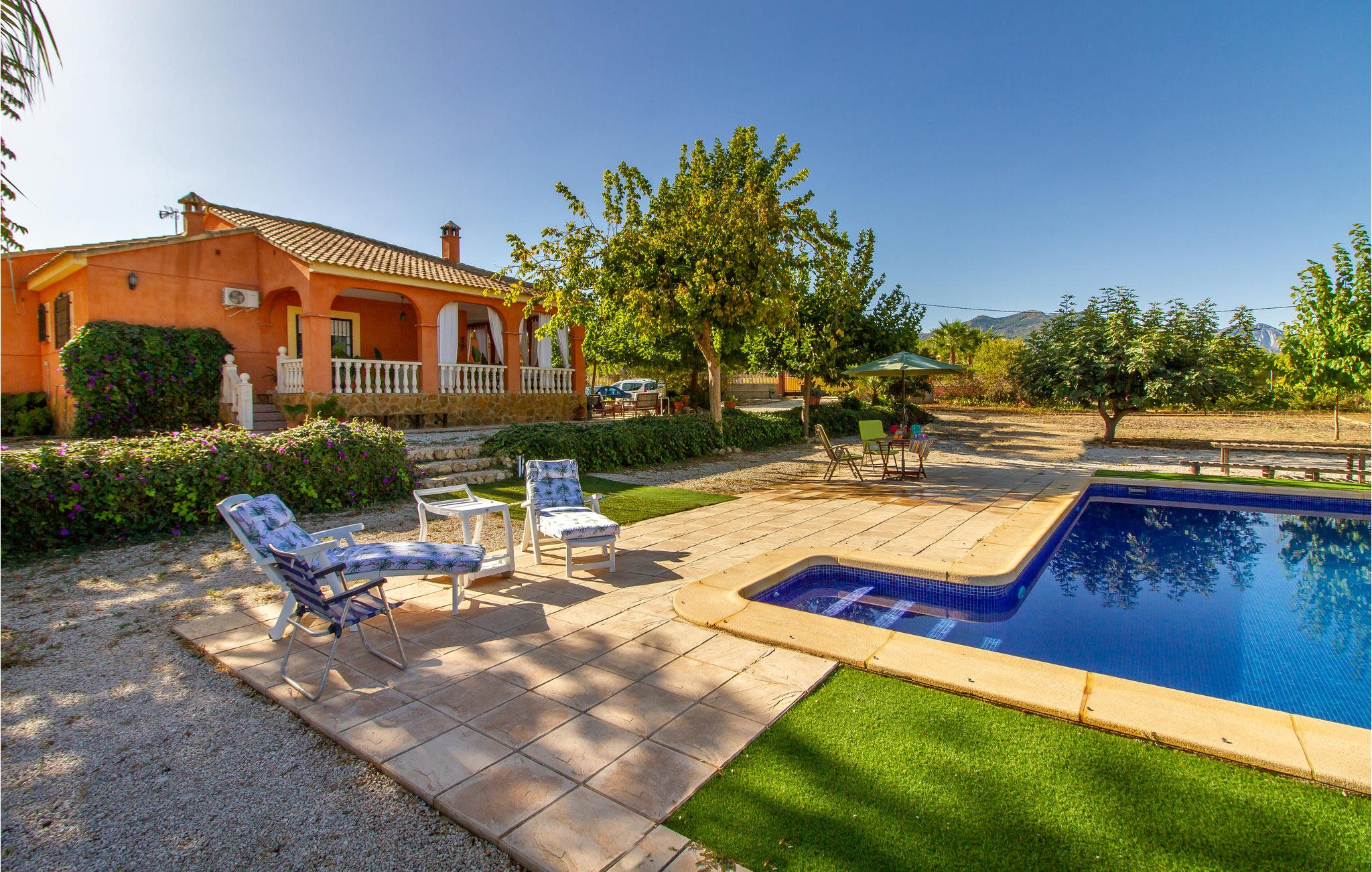 Vakantiehuis met privé zwembad in Pliego (Spanje) voor 8 personen