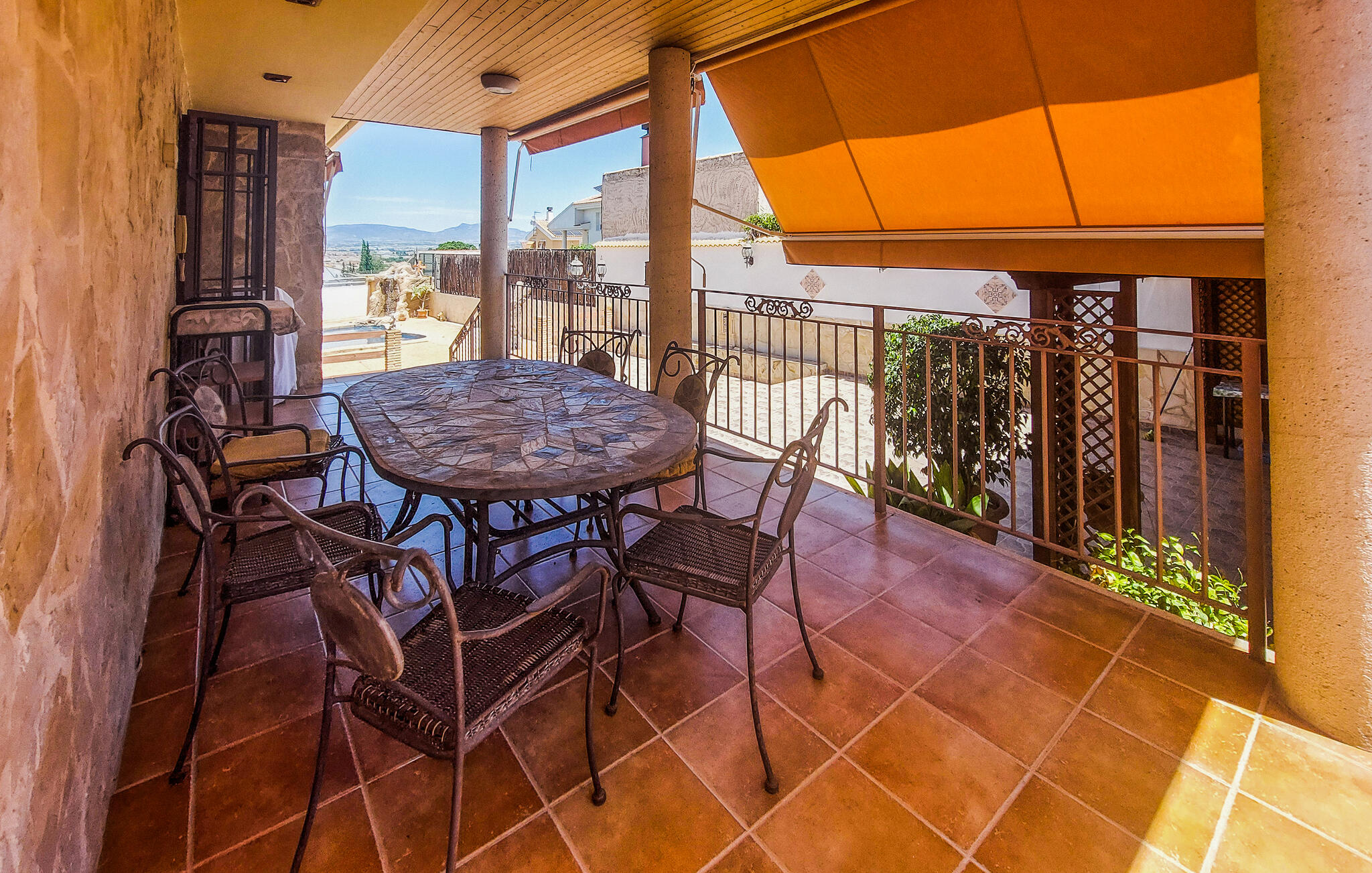 Vakantiehuis met omheinde tuin in Torres de Cotillas  Murcia (Spanje) 2 honden zijn welkom