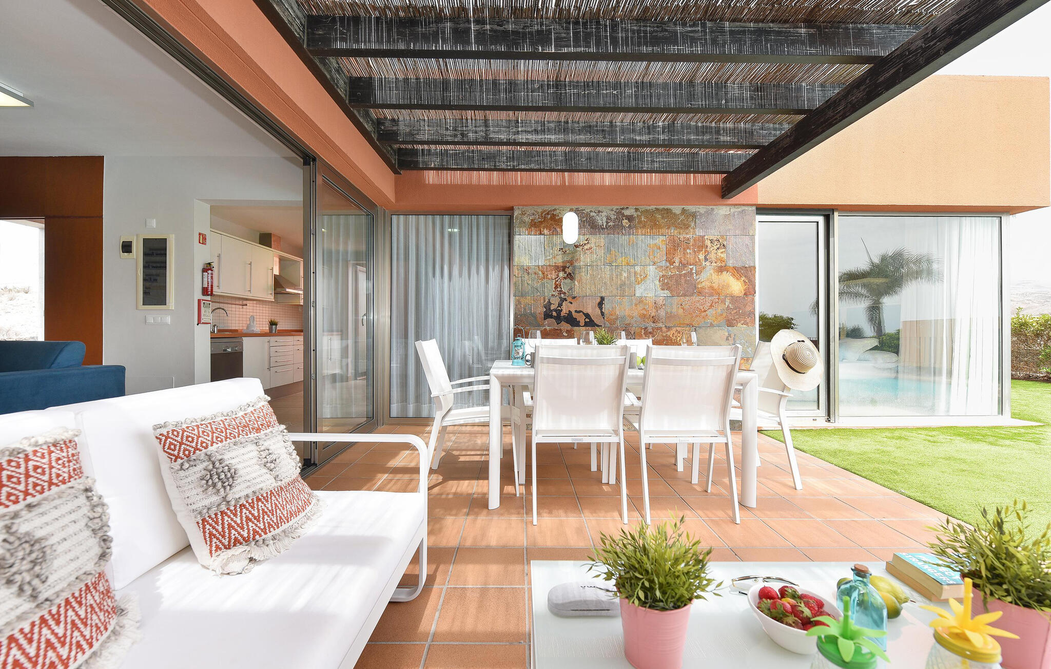 Vakantiehuis met privé zwembad in SAN BARTOLOME TIRAJANA (Spanje) voor 4 personen