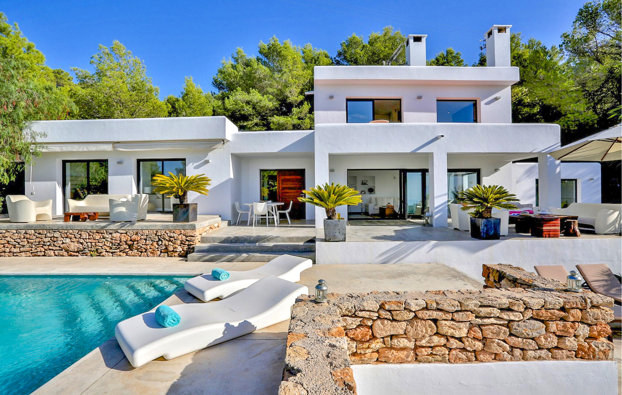 Vakantiehuis met privé zwembad in VILLA LUA-  Sant Josep de Sa Talaia (Spanje) voor 8 personen