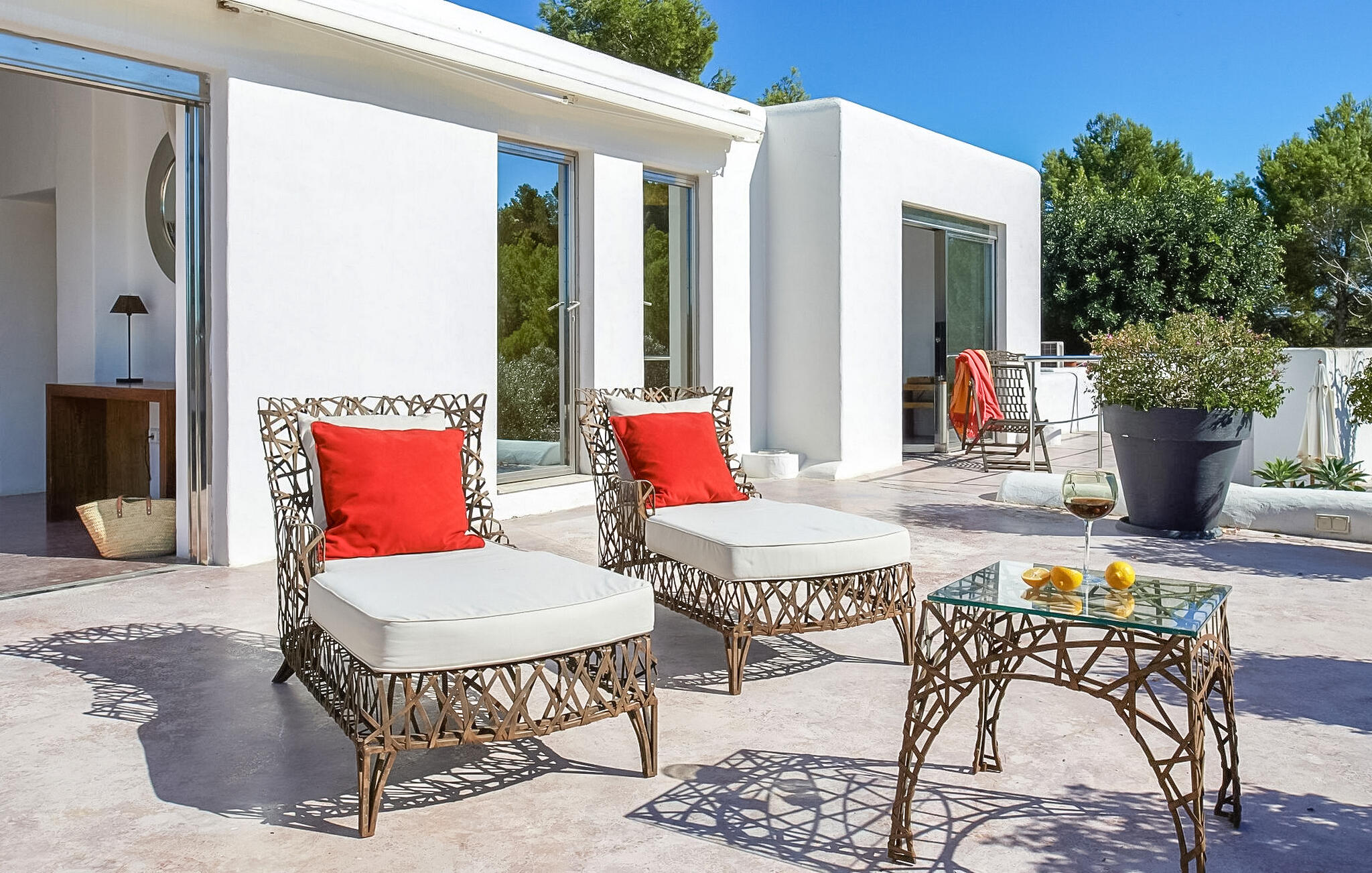 Vakantiehuis met privé zwembad in VILLA VELLA-  Ibiza (Spanje) voor 12 personen