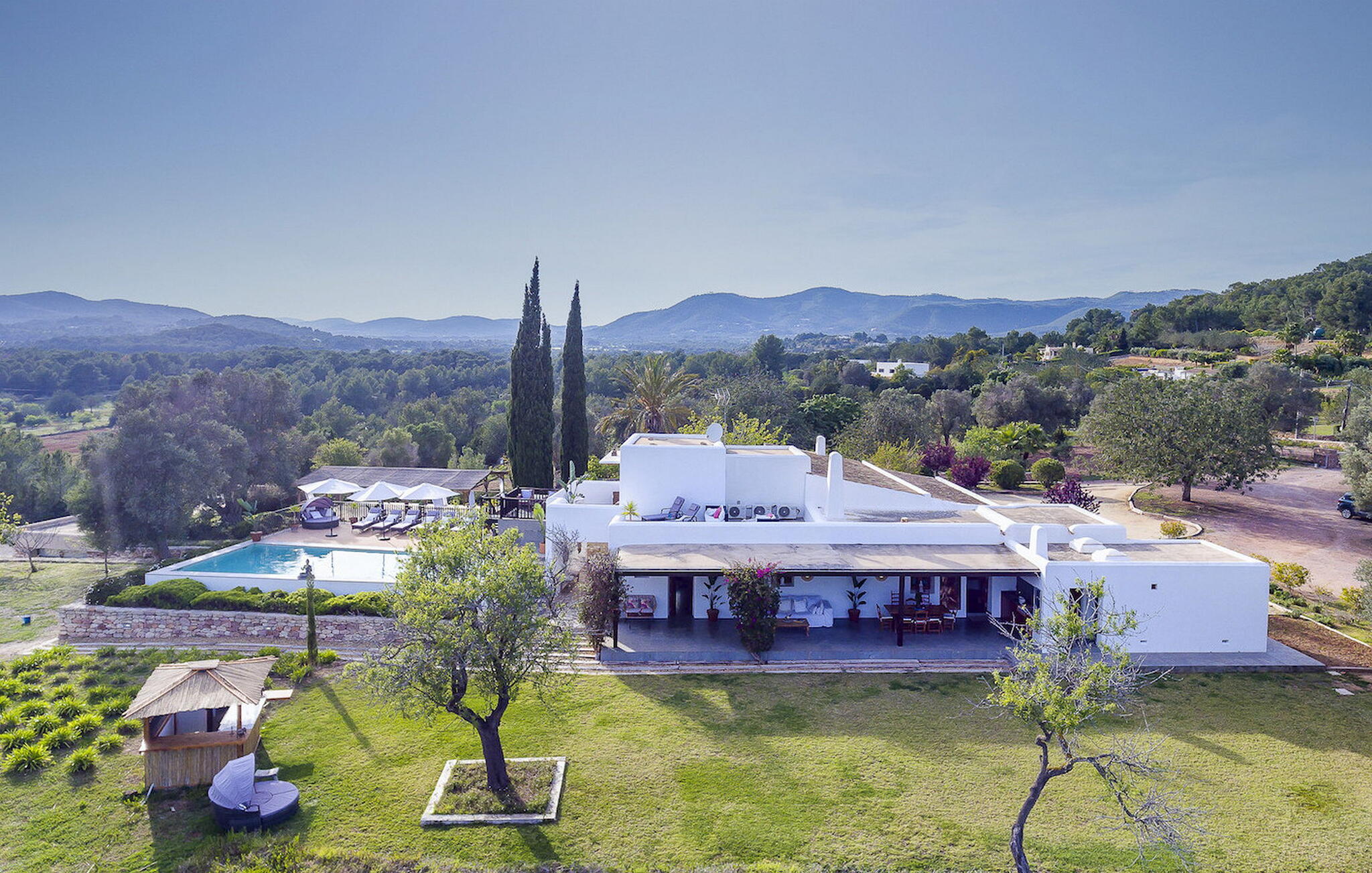 Vakantiehuis in VILLA FINCA CIELO-  San Carlos/ Sant Carles de Per (Spanje) 1 hond is welkom