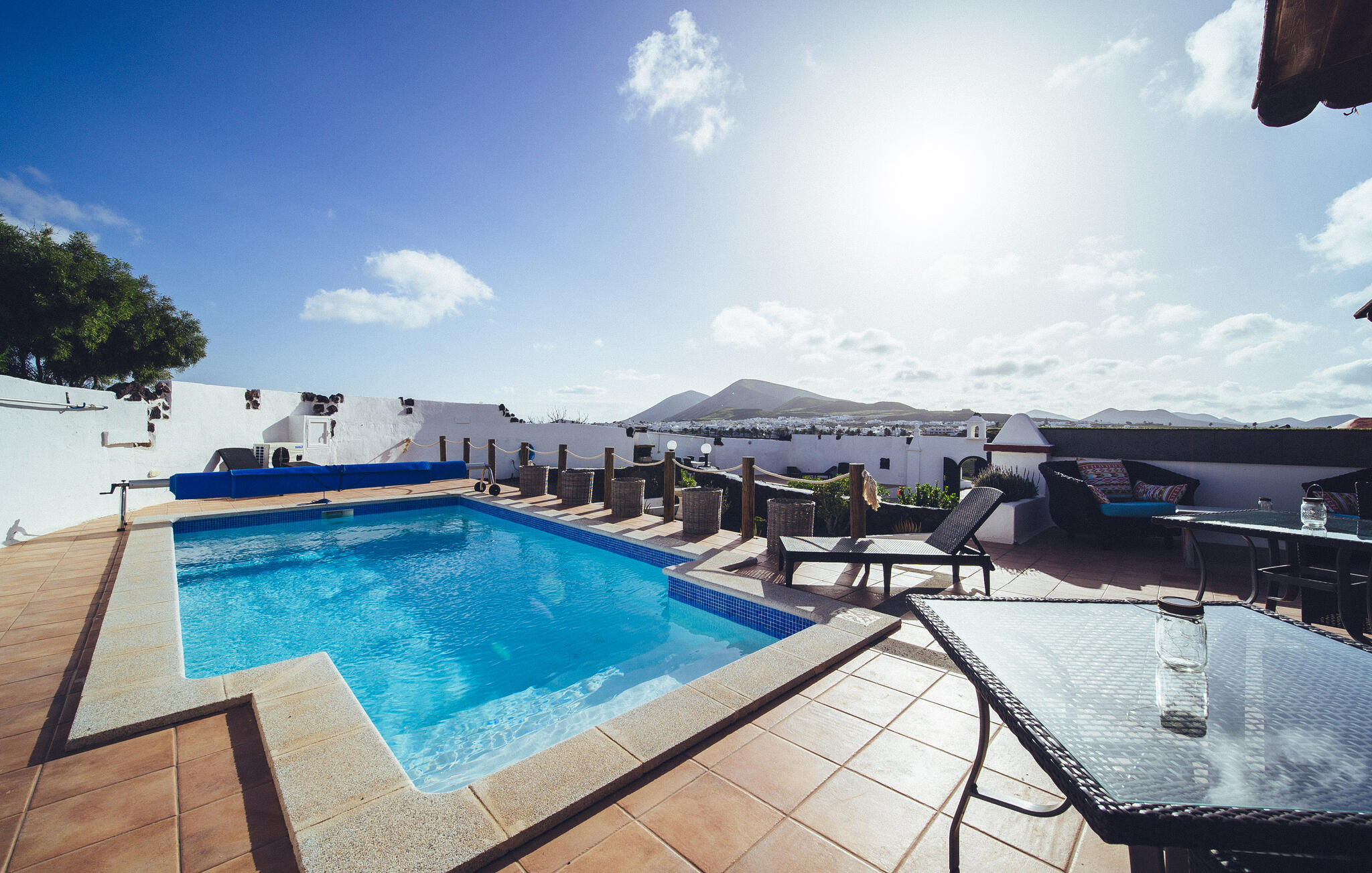 Vakantiehuis met privé zwembad in SAN BARTOLOME (Spanje) voor 10 personen
