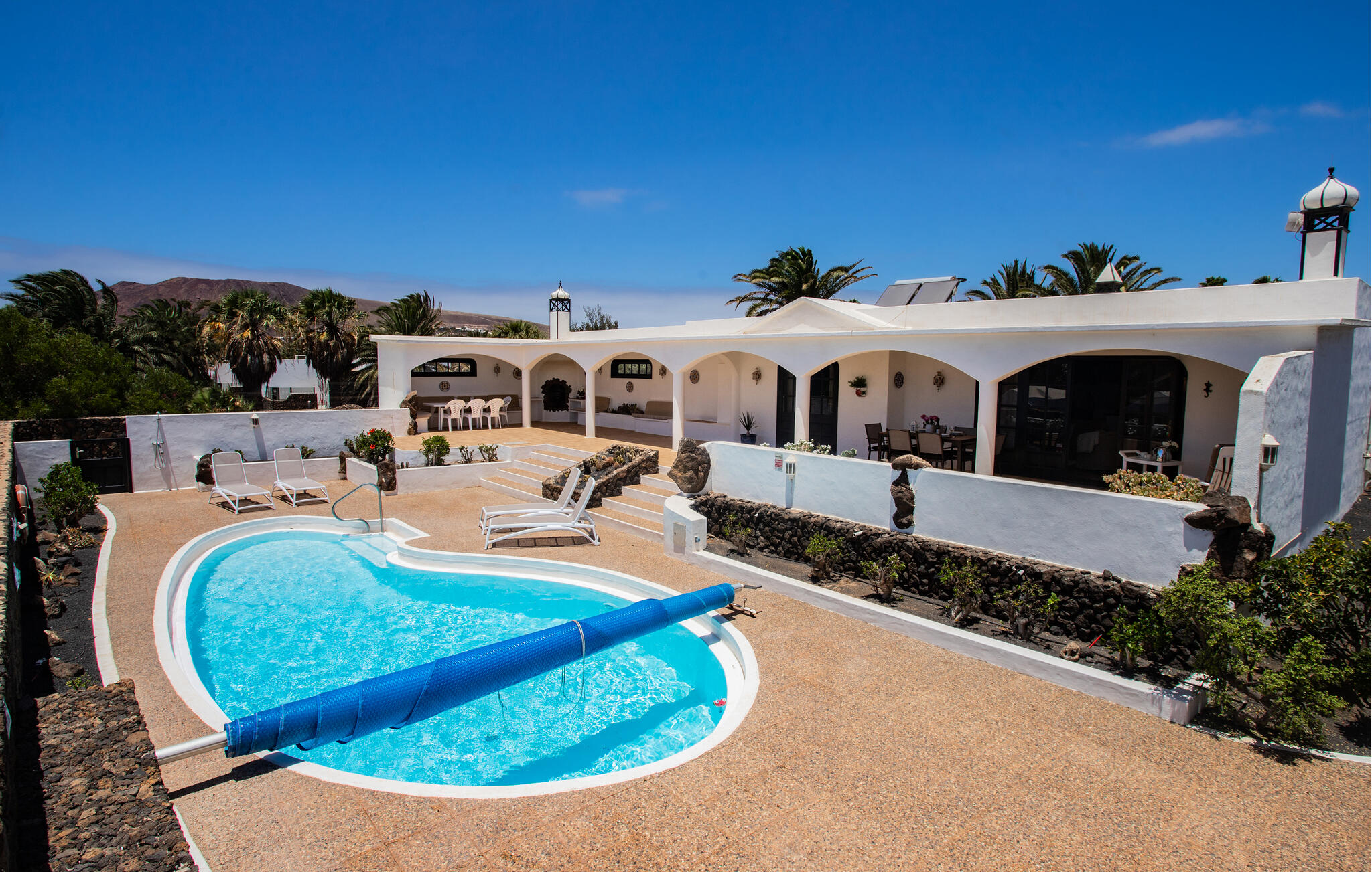 Vakantiehuis met privé zwembad in Playa Blanca (Spanje) voor 8 personen