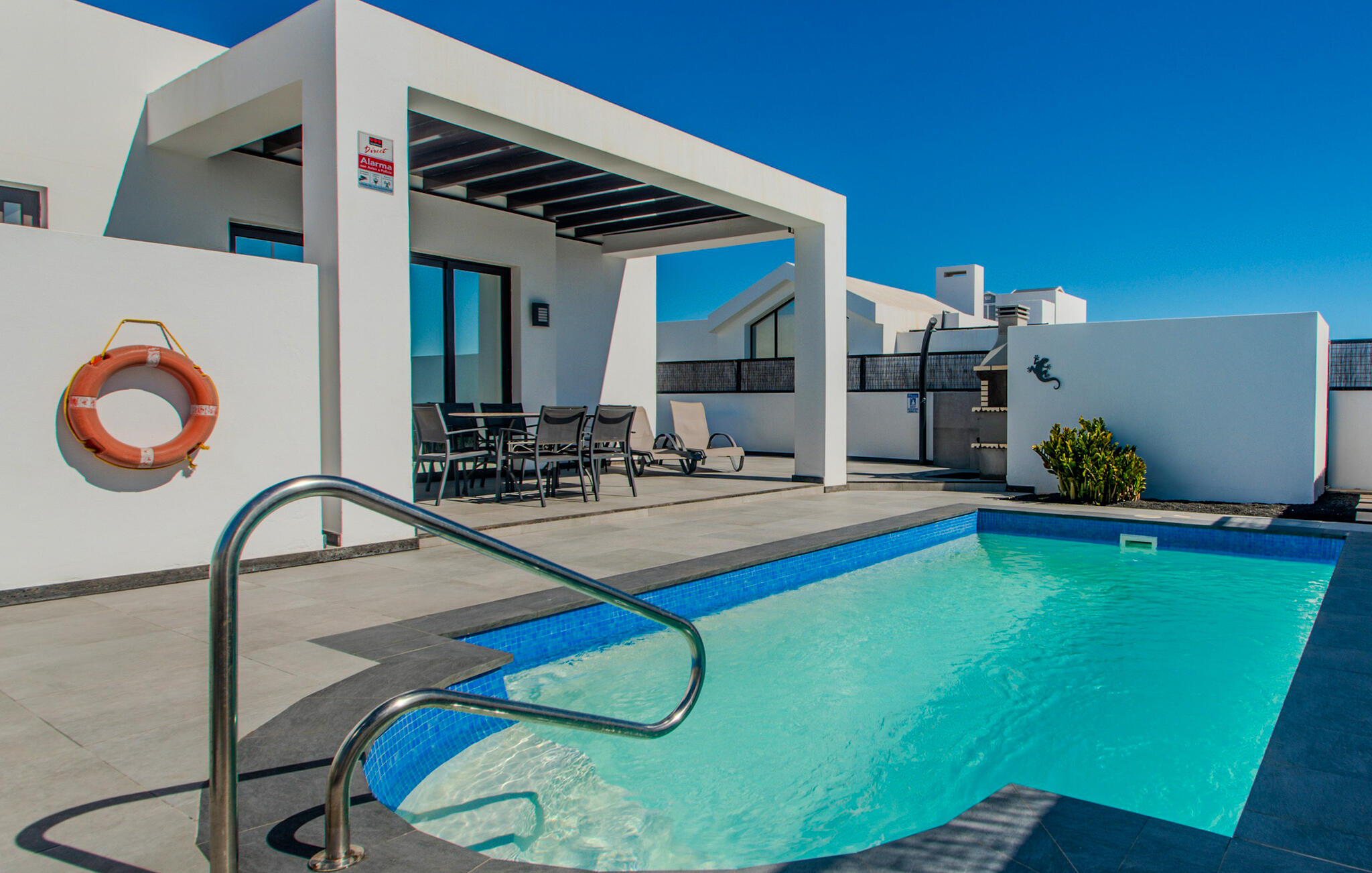 Vakantiehuis met privé zwembad in Playa Blanca (Spanje) voor 6 personen