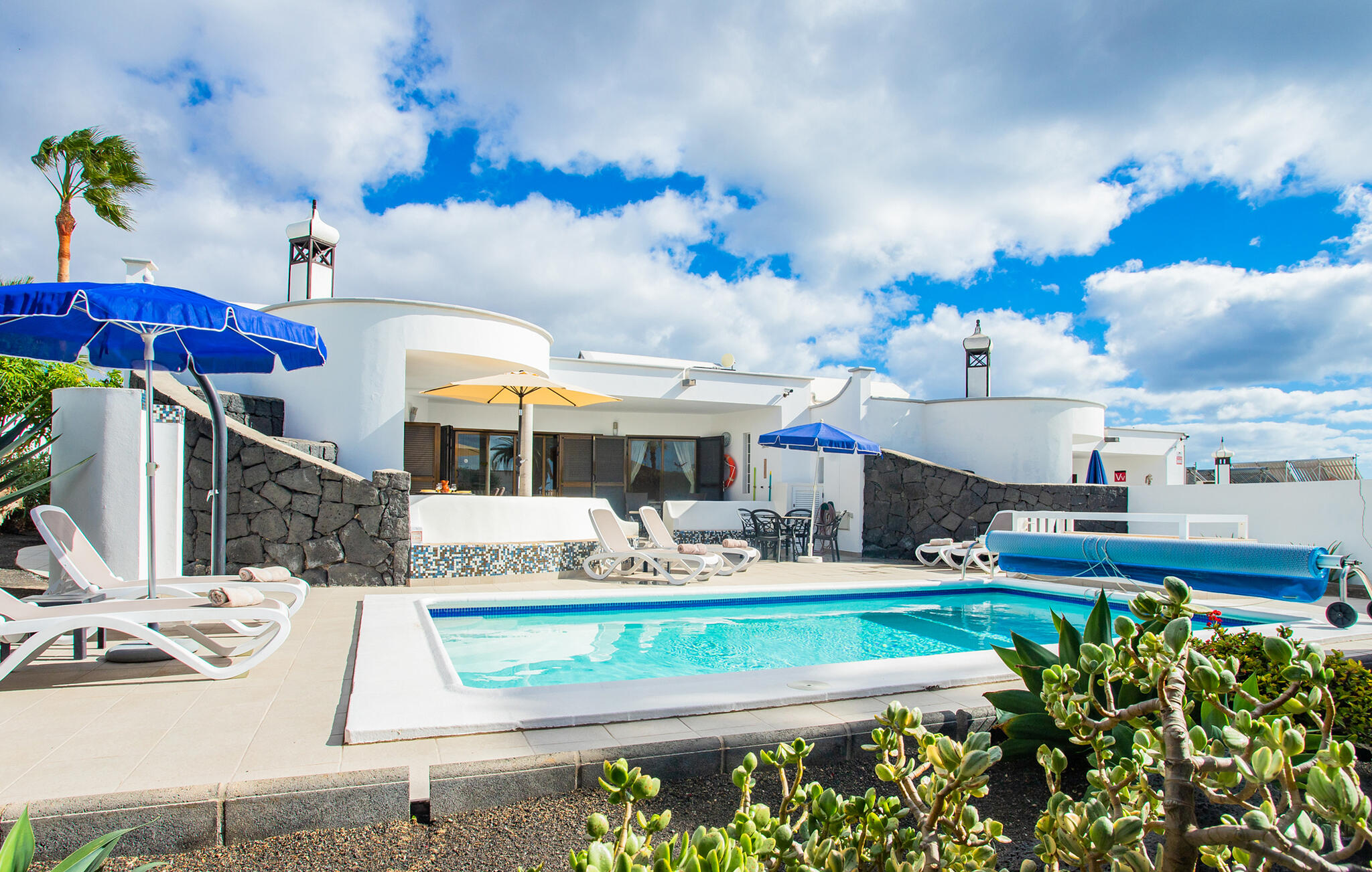 Vakantiehuis met privé zwembad in Playa Blanca (Spanje) voor 6 personen