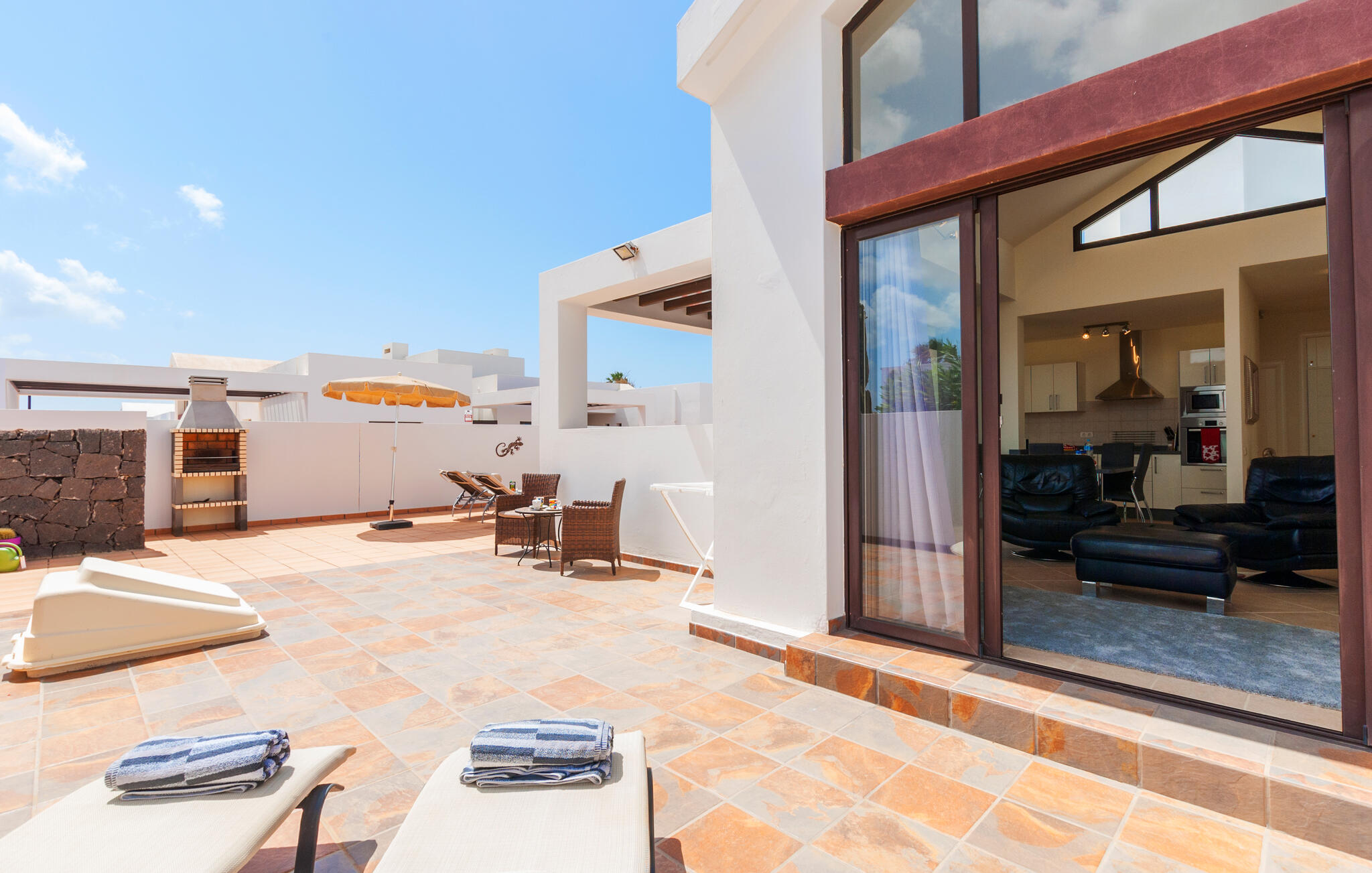 Vakantiehuis met privé zwembad in Playa Blanca (Spanje) voor 4 personen