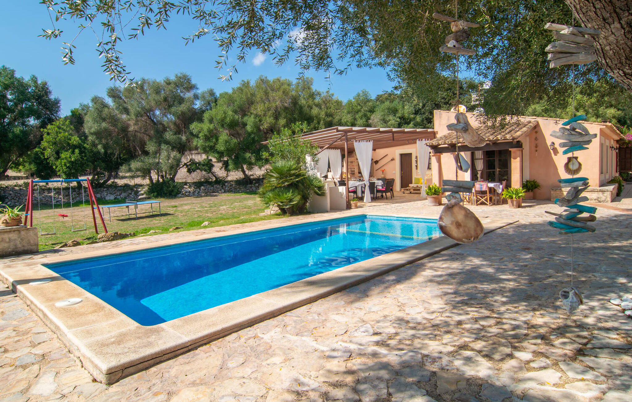 Vakantiehuis met privé zwembad in Sa VInyeta-  Arta (Spanje) voor 9 personen