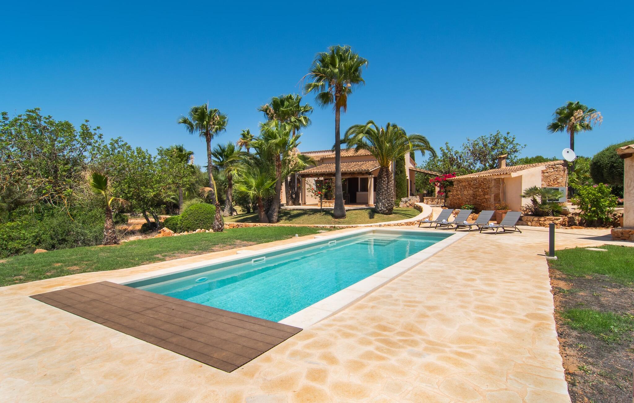 Vakantiehuis met privé zwembad in Mondrago-  Santanyi (Spanje) voor 4 personen