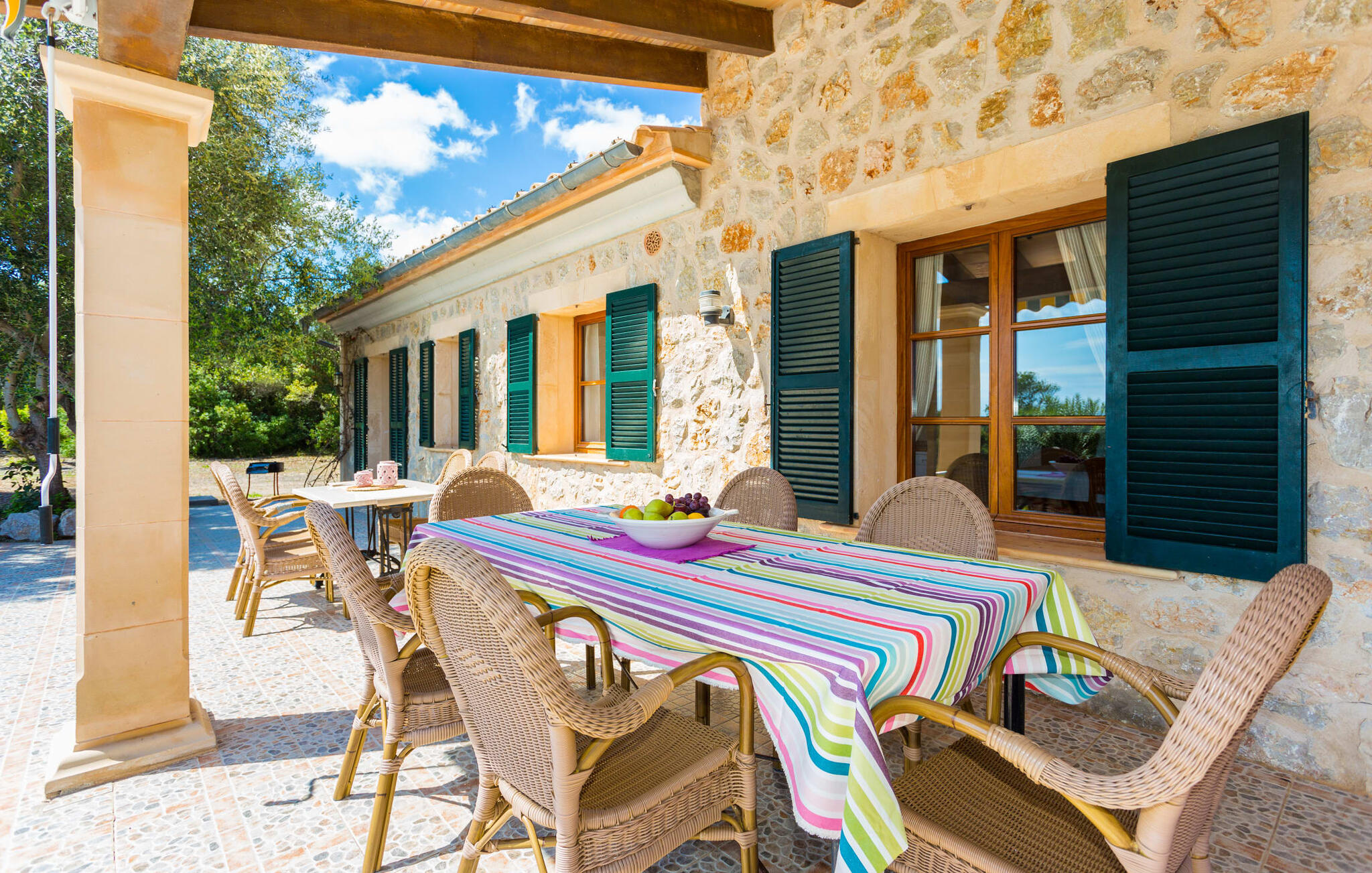 Vakantiehuis met privé zwembad in Es Corto-  Arta (Spanje) voor 10 personen