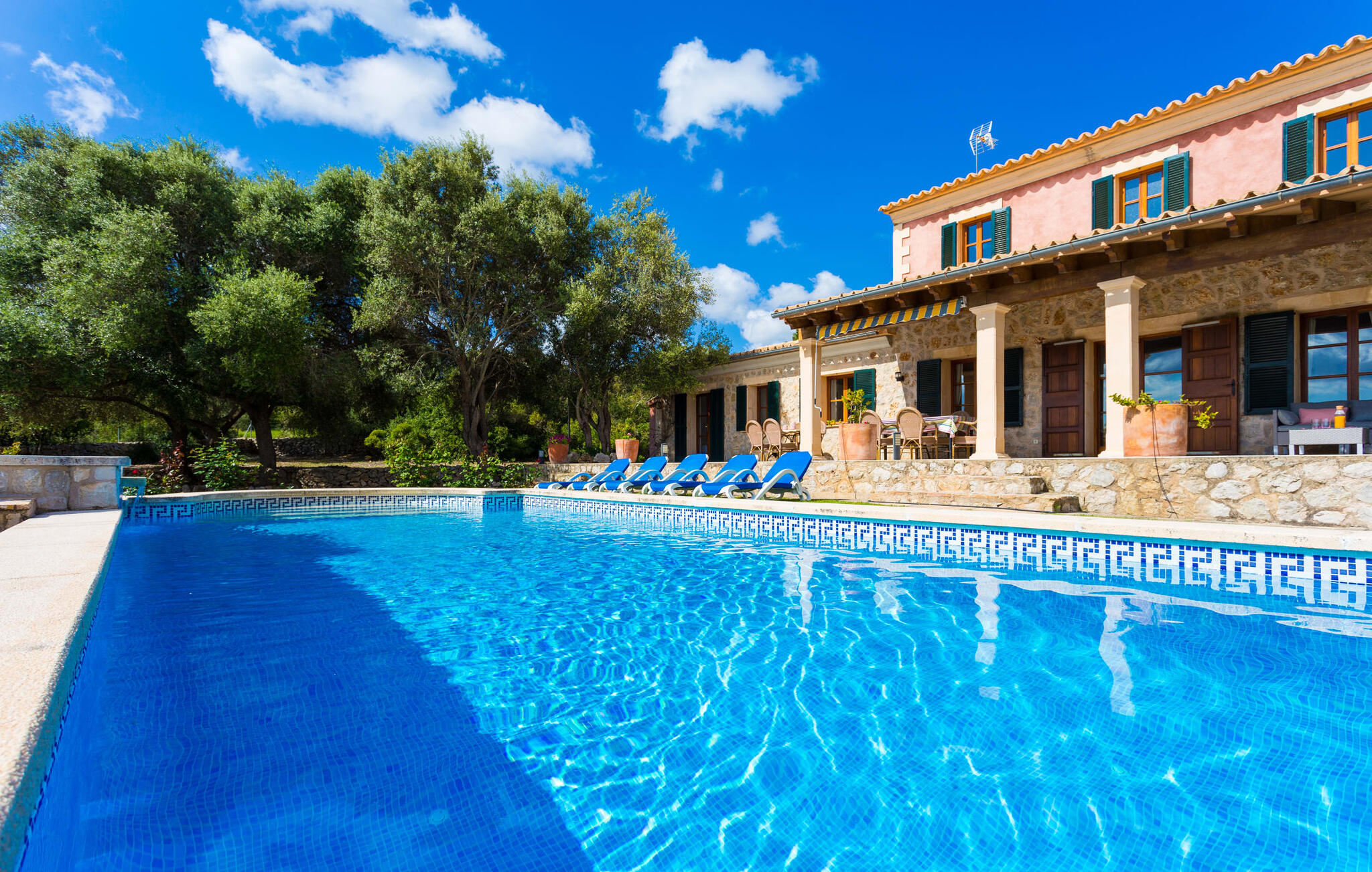 Vakantiehuis met privé zwembad in Es Corto-  Arta (Spanje) voor 10 personen
