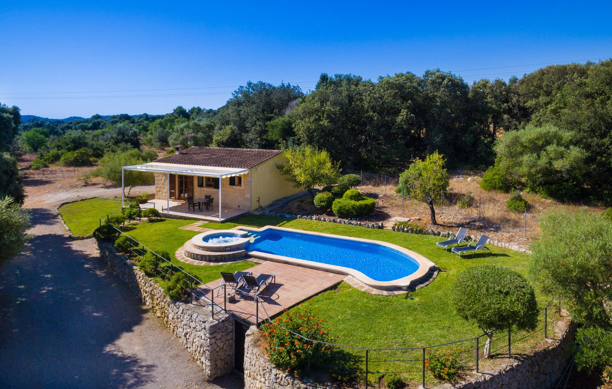 Vakantiehuis met privé zwembad in Es Puchet-  Arta (Spanje) voor 4 personen