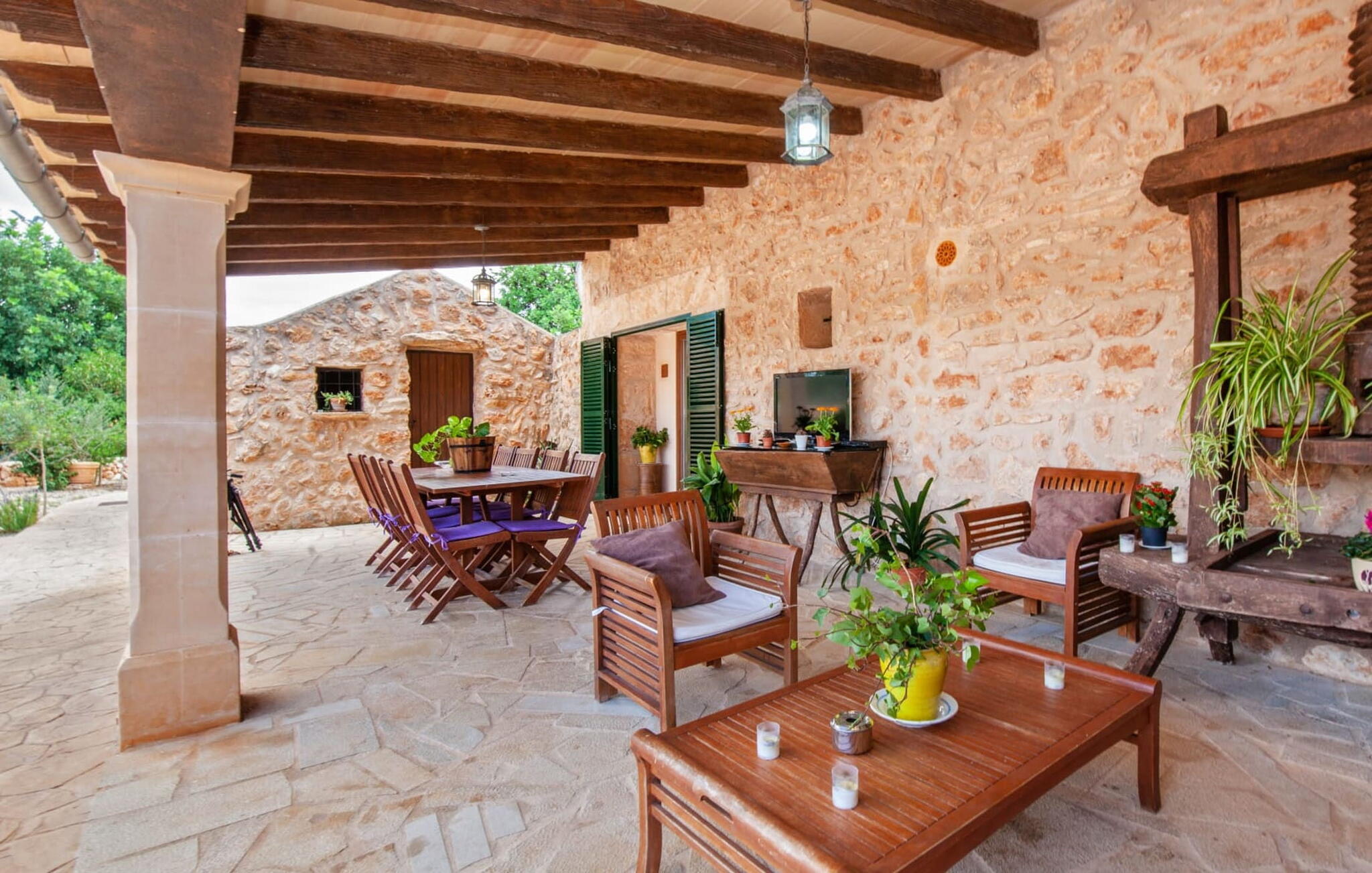 Vakantiehuis met privé zwembad in Primo-  Llucmajor (Spanje) voor 8 personen