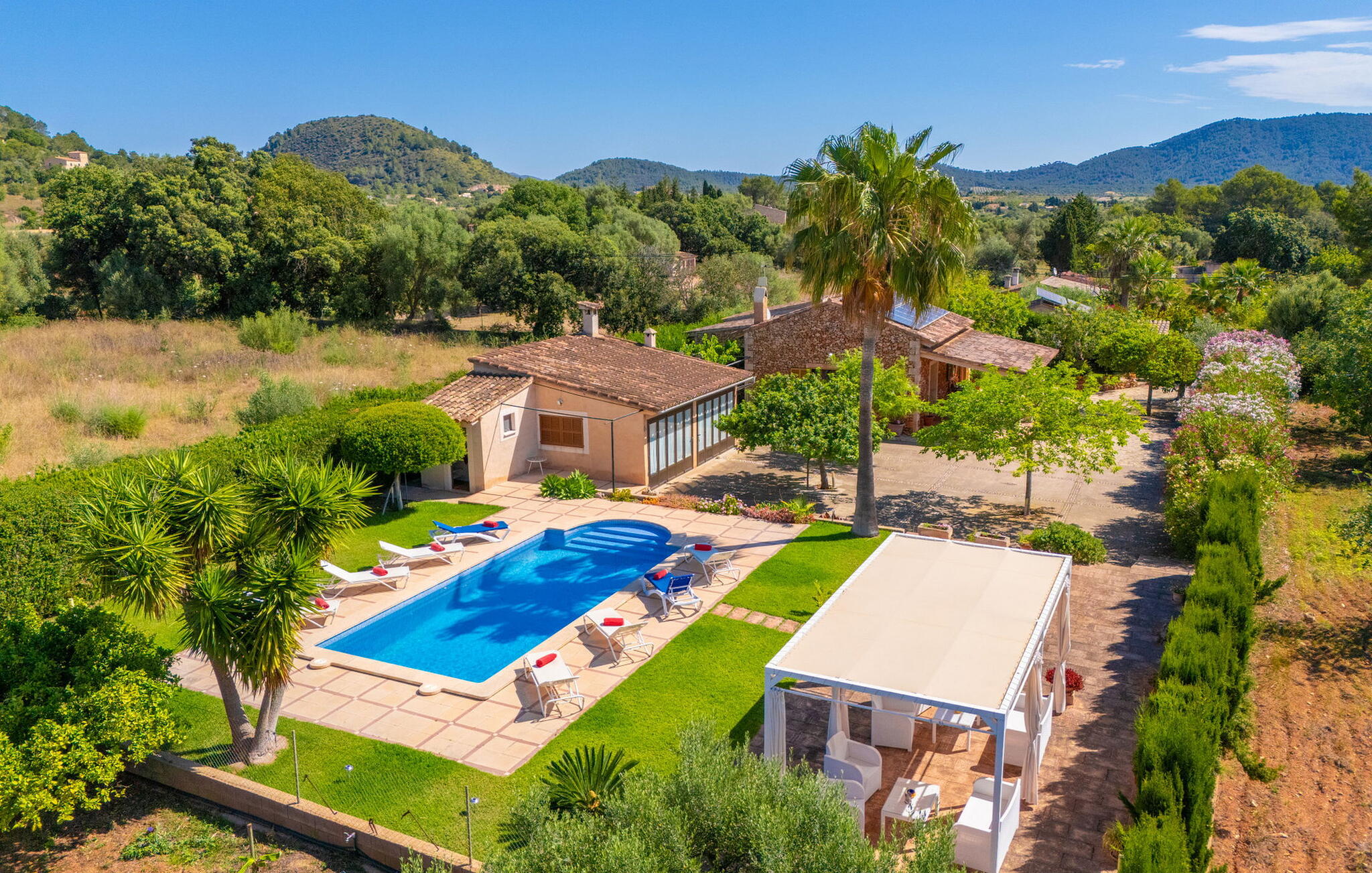 Vakantiehuis met privé zwembad in Tia-  Son Servera (Spanje) voor 8 personen