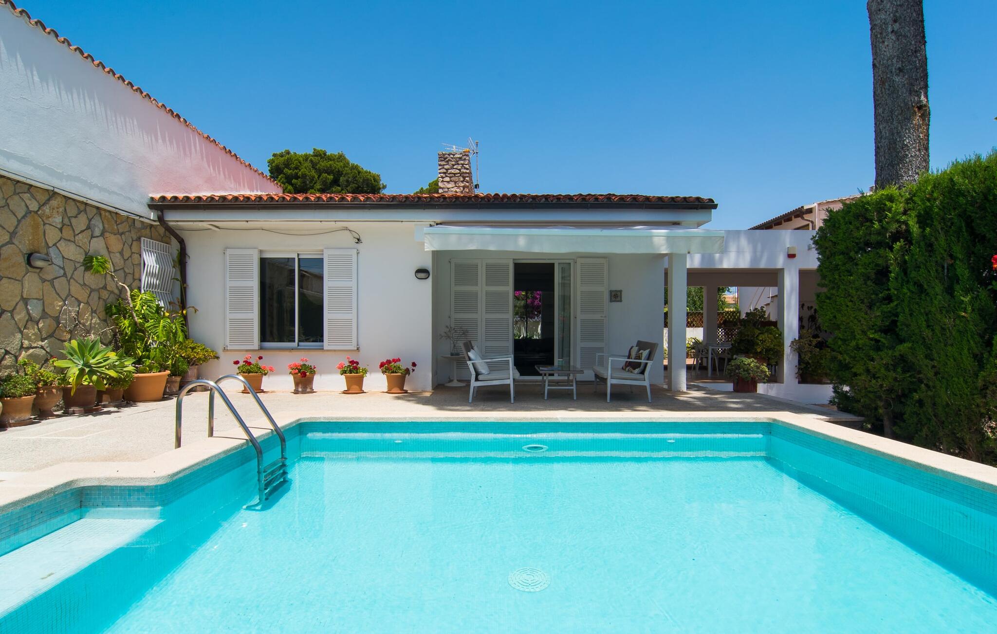 Vakantiehuis met privé zwembad in Es Norai-  Cala Ratjada (Spanje) voor 6 personen