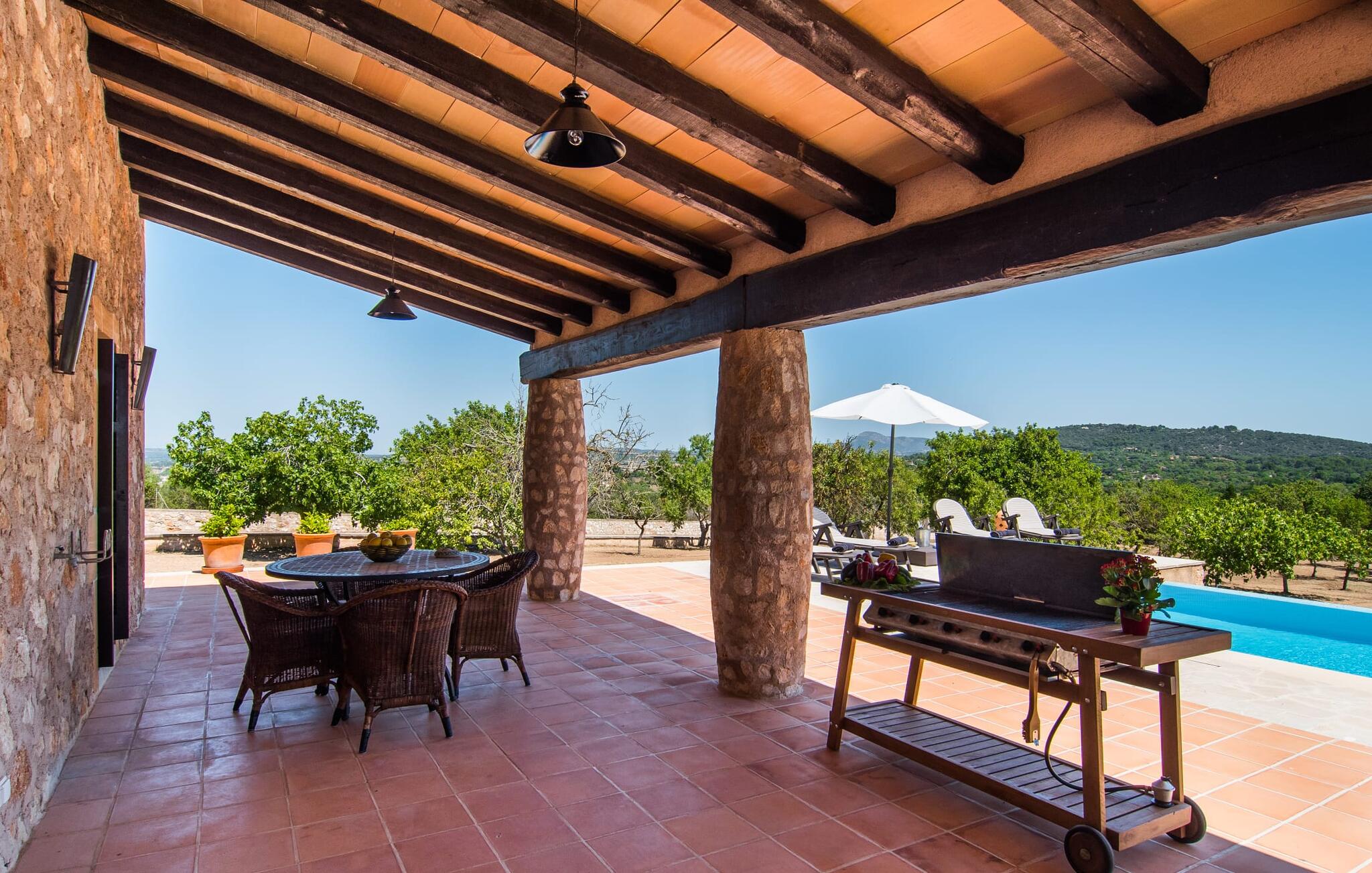 Vakantiehuis met privé zwembad in Turonet-  Manacor (Spanje) voor 10 personen