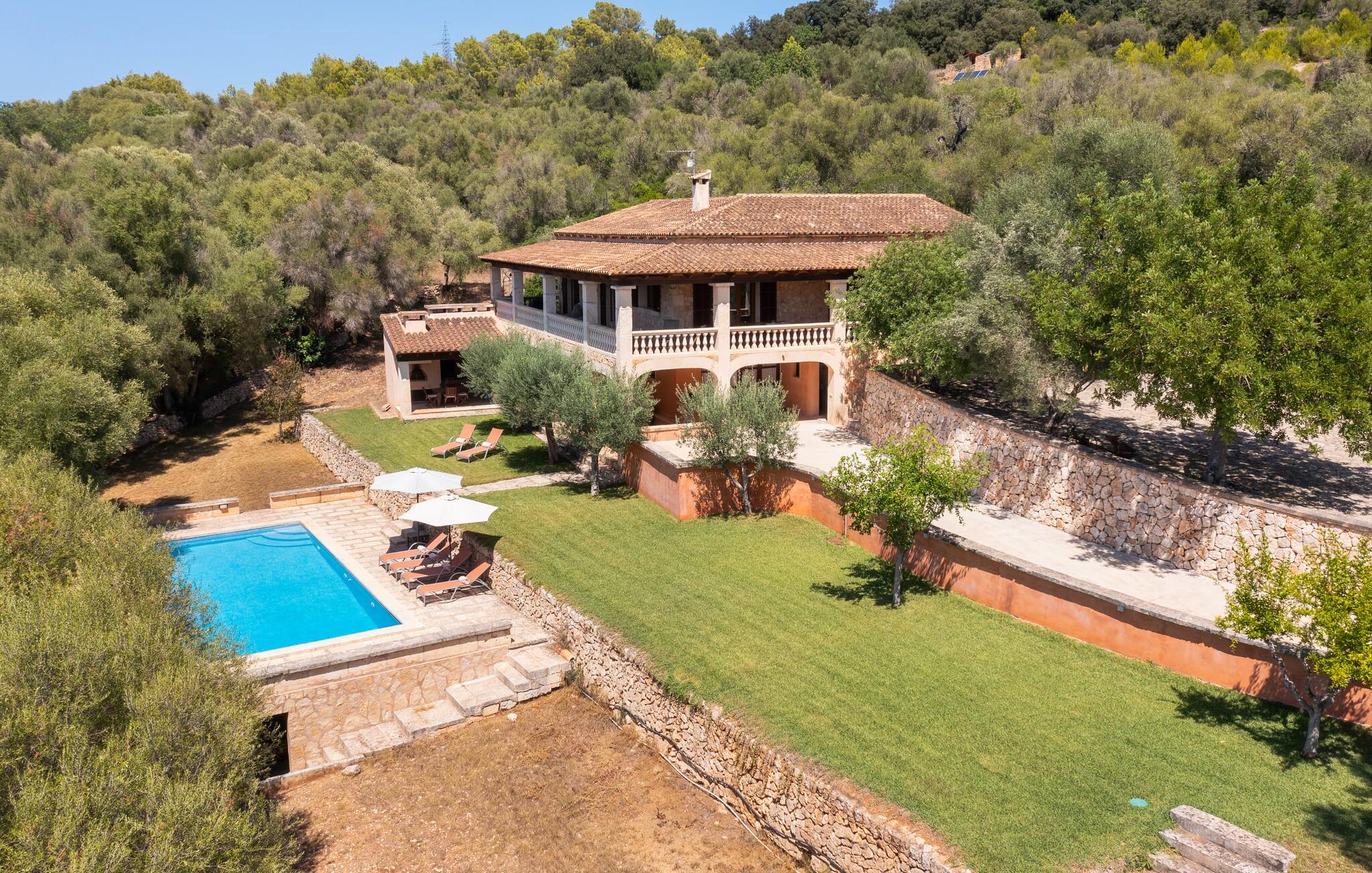Vakantiehuis met privé zwembad in Marti-  Manacor (Spanje) voor 6 personen