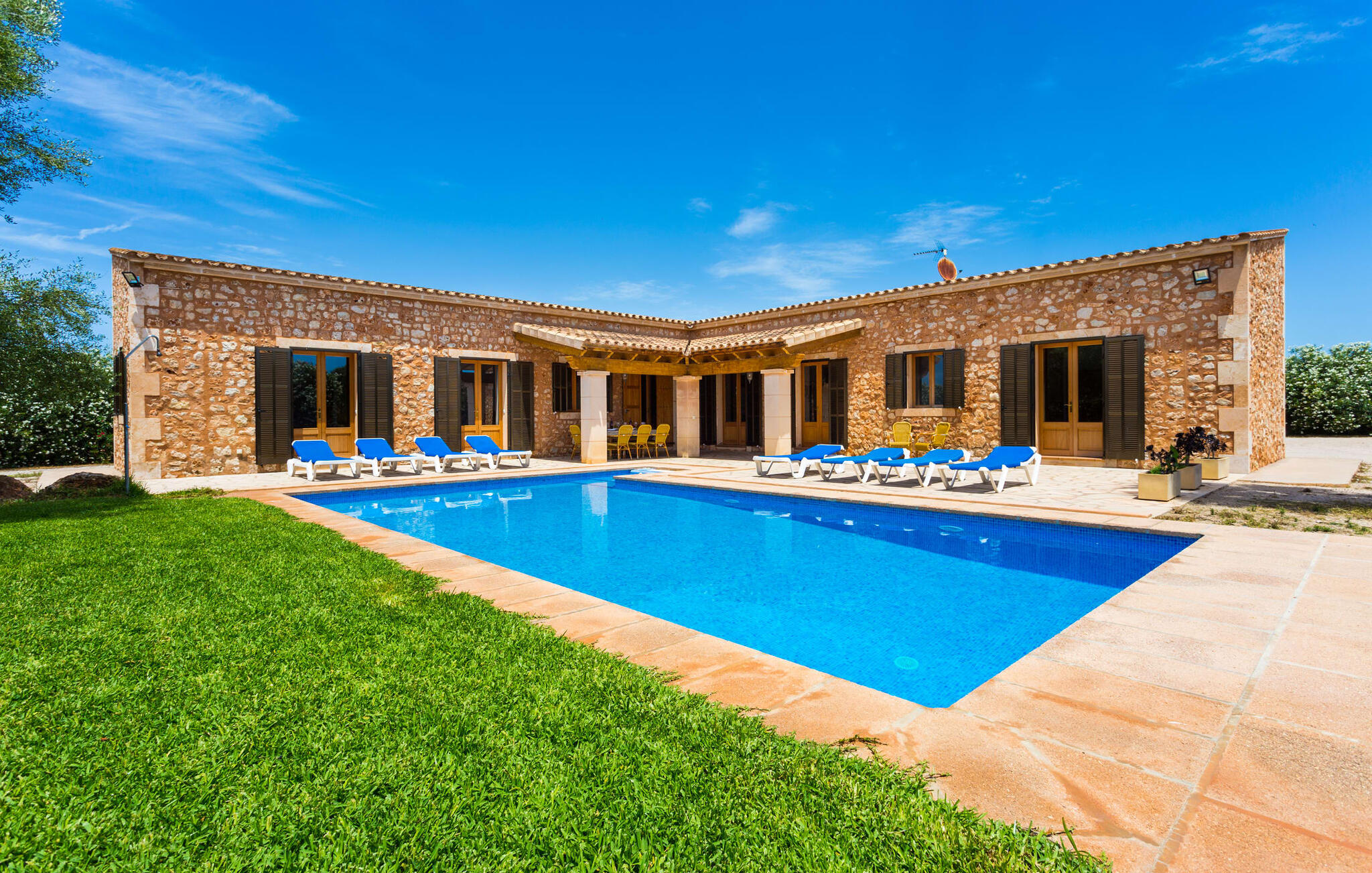 Vakantiehuis in Can Mates Nou-  Campos (Spanje) 1 hond is welkom