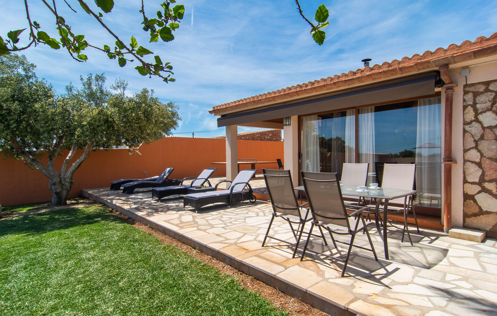 Vakantiehuis met privé zwembad in Capricho-  Portocolom (Spanje) voor 6 personen