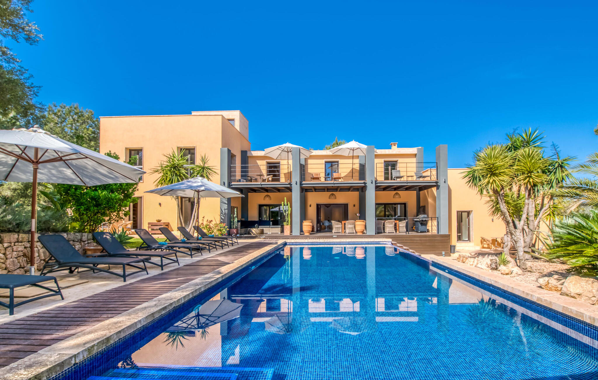 Ferienhaus in Luxus Finca Es Reco-  Portocolom (Spanien) und 1 Hund erlaubt