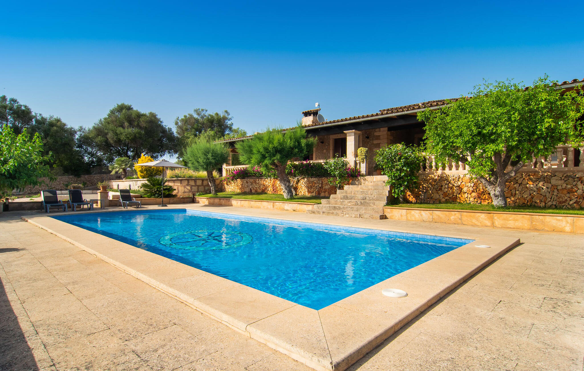 Vakantiehuis met privé zwembad in Arbor-  Manacor (Spanje) voor 8 personen