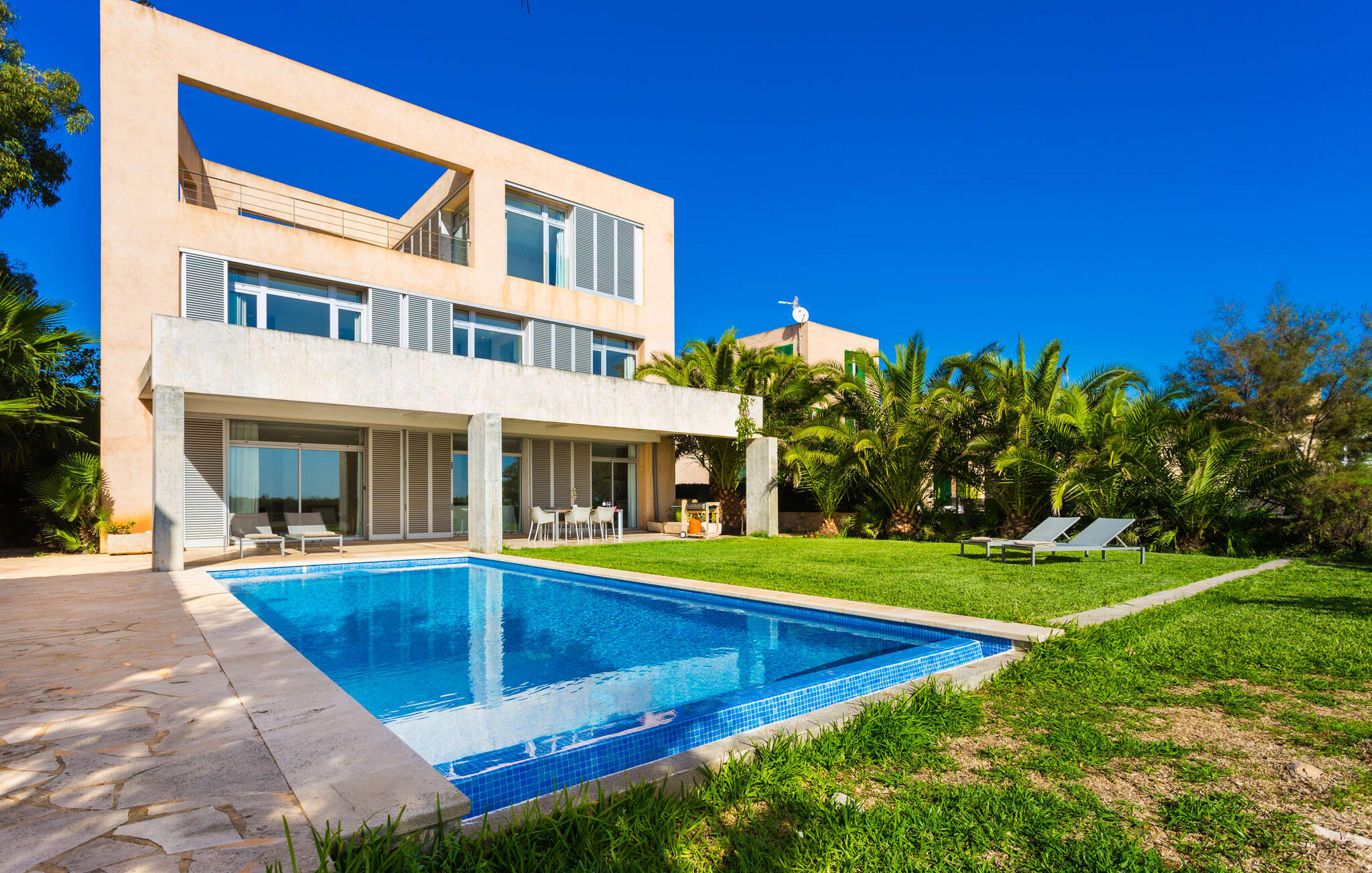 Vakantiehuis met privé zwembad in Port Nou-  Port Verd (Spanje) voor 6 personen