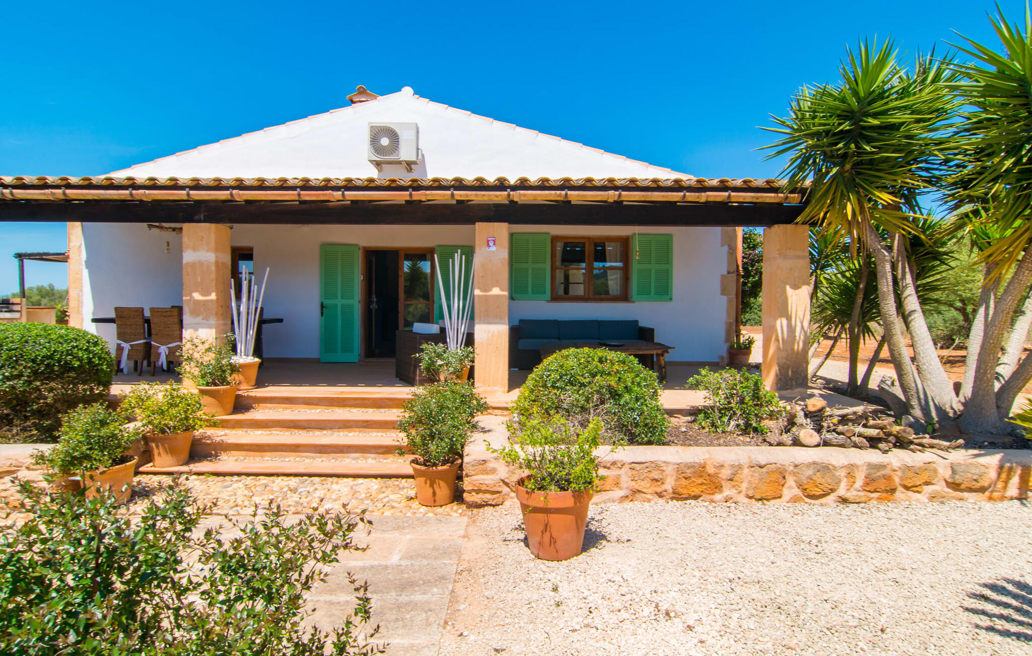 Vakantiehuis met privé zwembad in Yolanda-  Manacor (Spanje) voor 6 personen